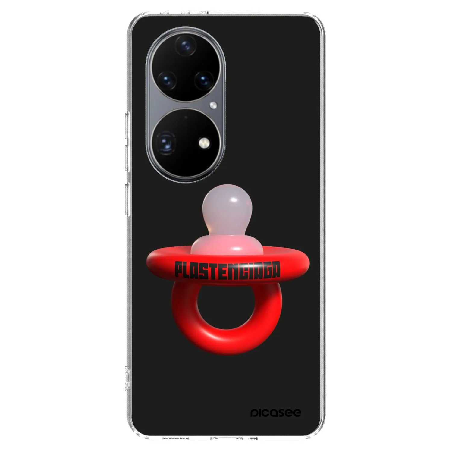 Picasee husă transparentă din silicon pentru Huawei P50 - Le Dudel