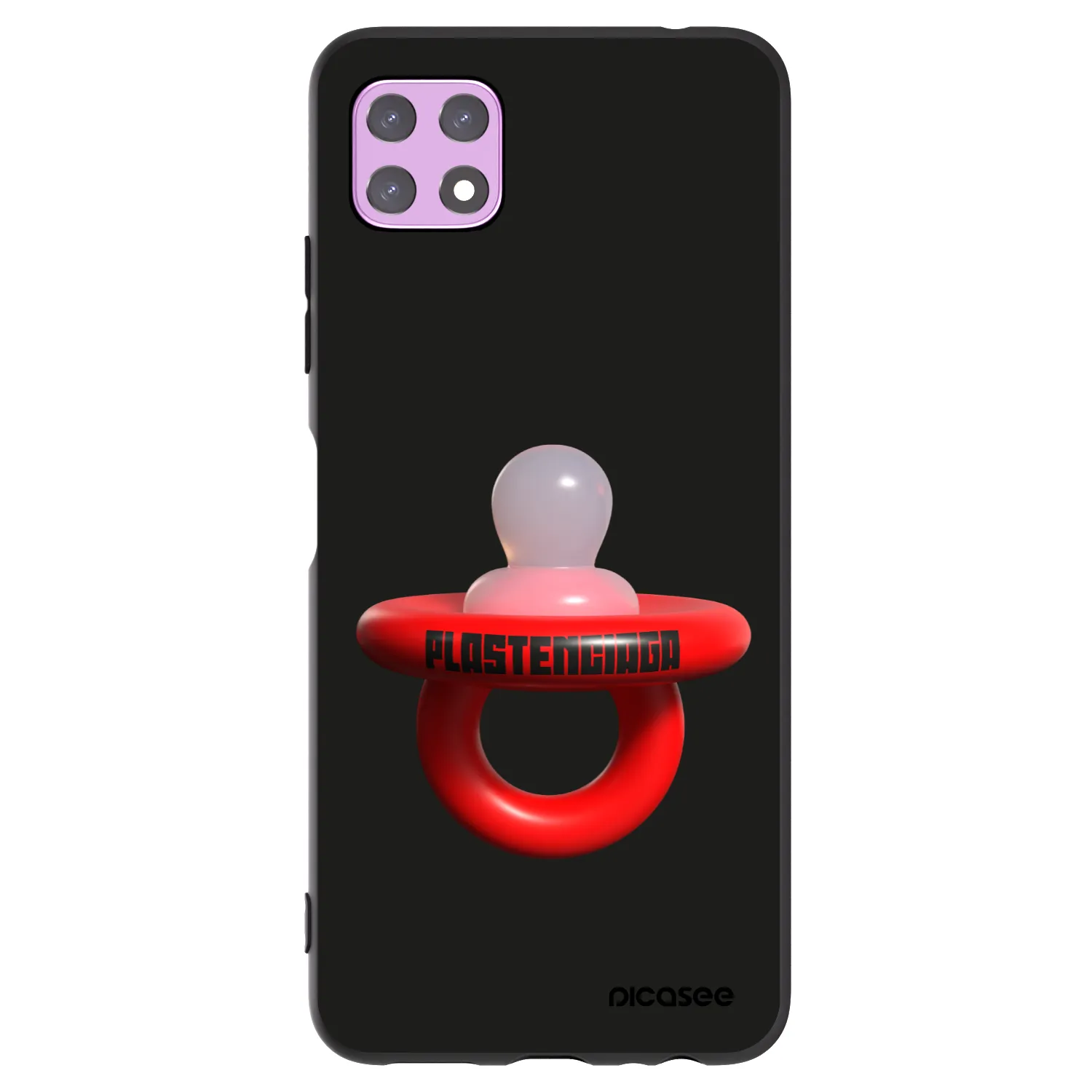 Picasee husă neagră din silicon pentru Samsung Galaxy A22 A226B 5G - Le Dudel