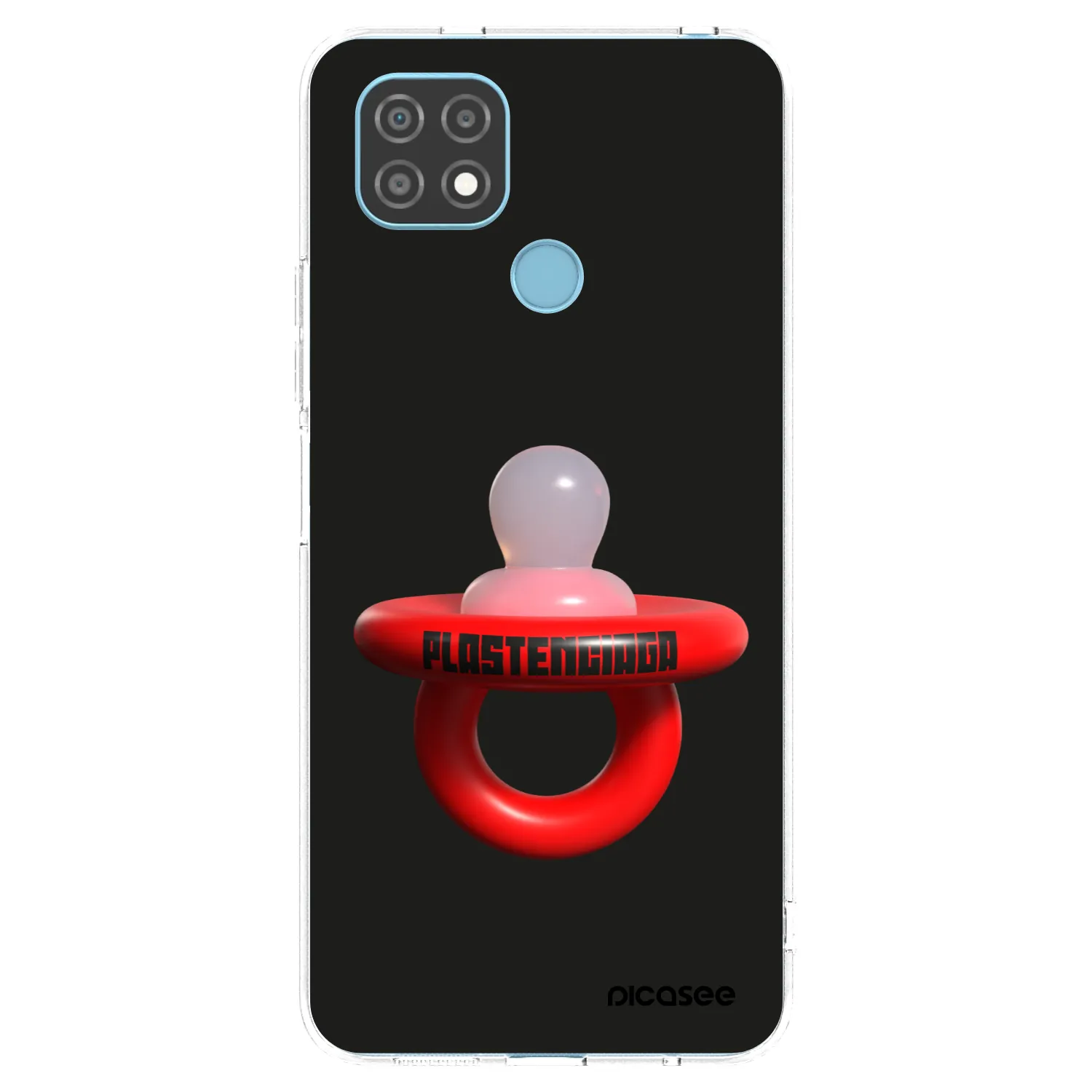 Picasee husă transparentă din silicon pentru Realme C21 - Le Dudel