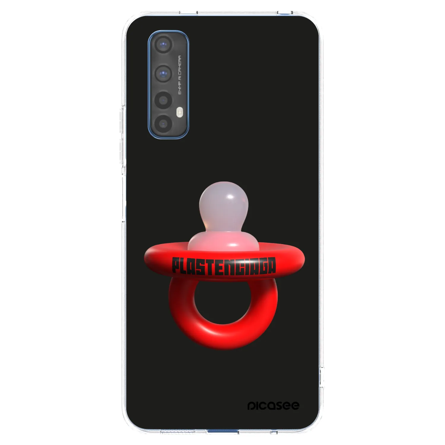 Picasee husă transparentă din silicon pentru Realme 7 - Le Dudel