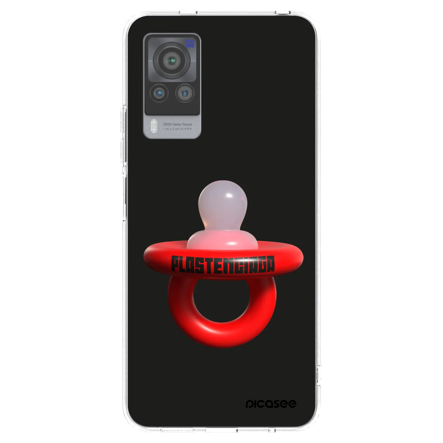 Picasee husă transparentă din silicon pentru Vivo X60 Pro 5G - Le Dudel
