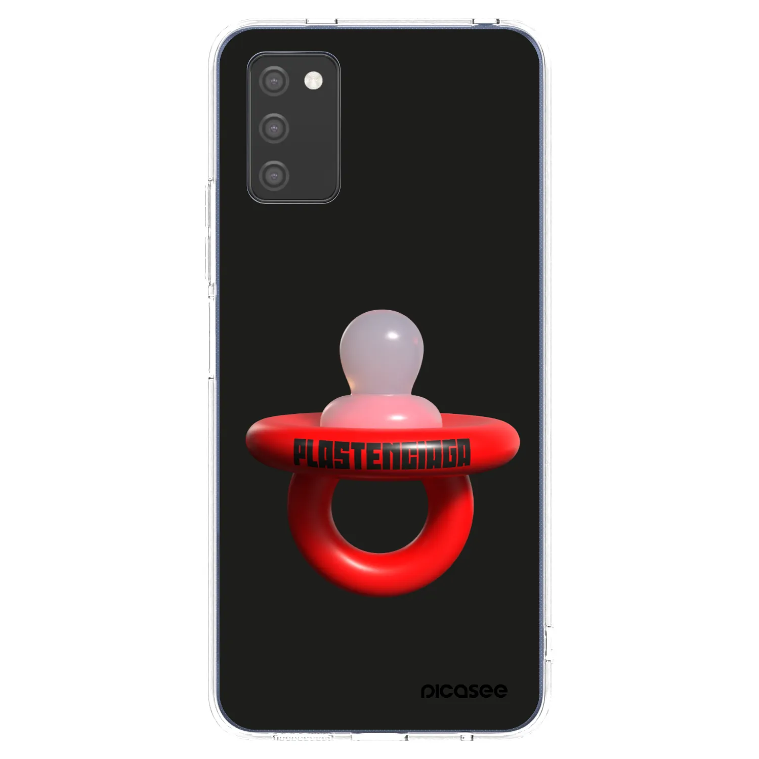 Picasee husă transparentă din silicon pentru Samsung Galaxy A03s A037G - Le Dudel