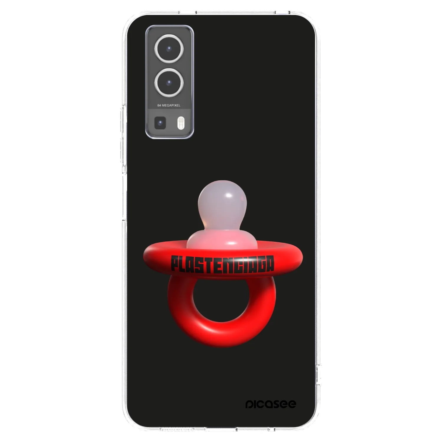 Picasee husă transparentă din silicon pentru Vivo Y72 5G - Le Dudel