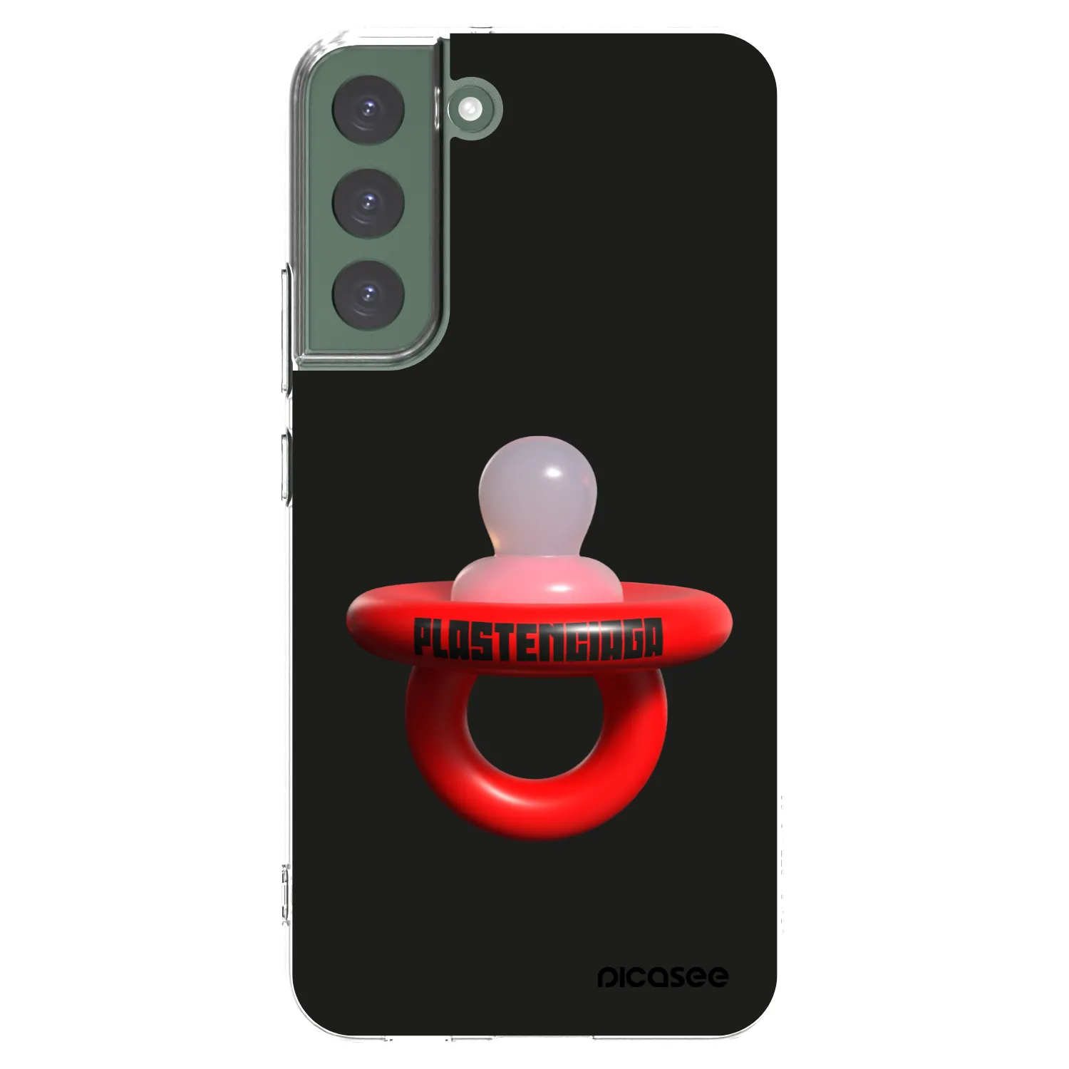 Picasee husă transparentă din silicon pentru Samsung Galaxy S22+ 5G - Le Dudel