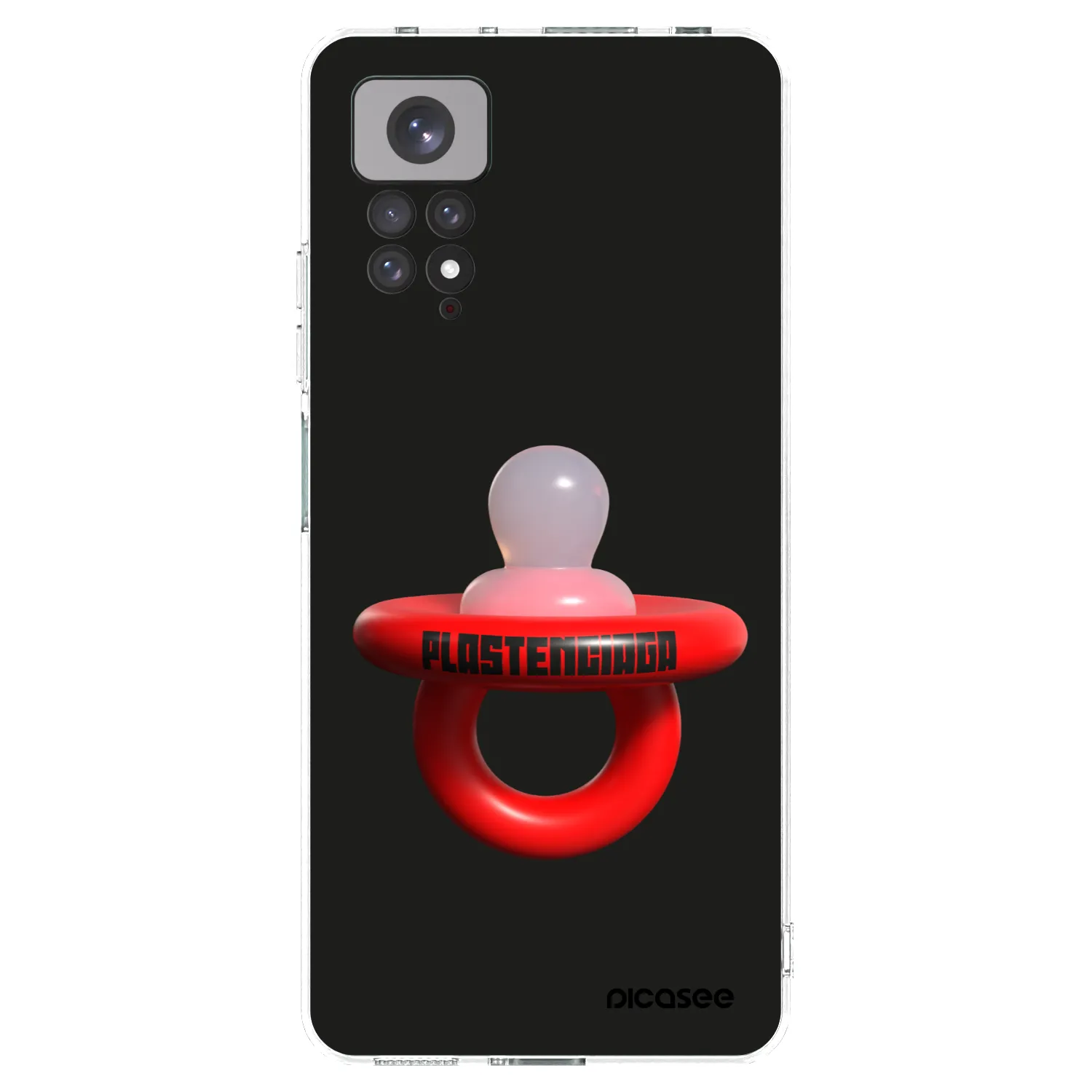 Picasee husă transparentă din silicon pentru Xiaomi Redmi Note 11S 4G - Le Dudel