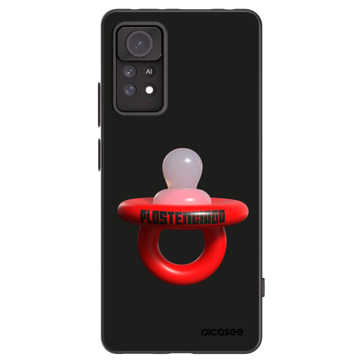 Picasee husă neagră din silicon pentru Xiaomi Redmi Note 11 Pro 5G - Le Dudel