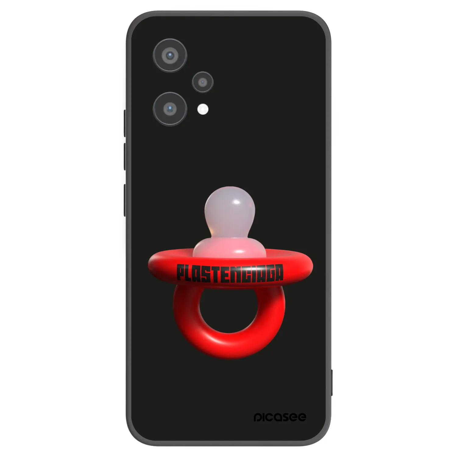 Picasee husă neagră din silicon pentru Realme 9 Pro 5G - Le Dudel