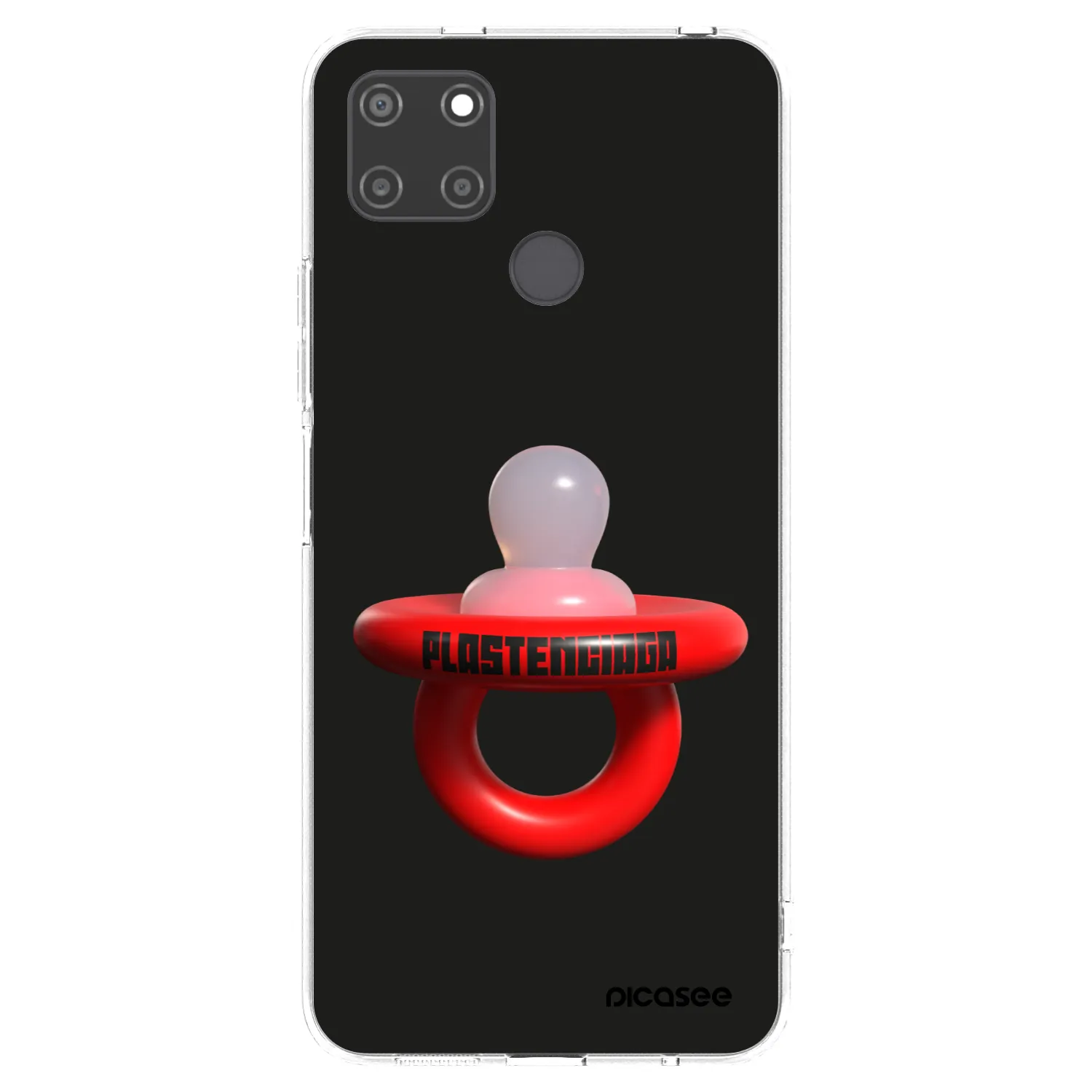 Picasee husă transparentă din silicon pentru Realme C21Y - Le Dudel