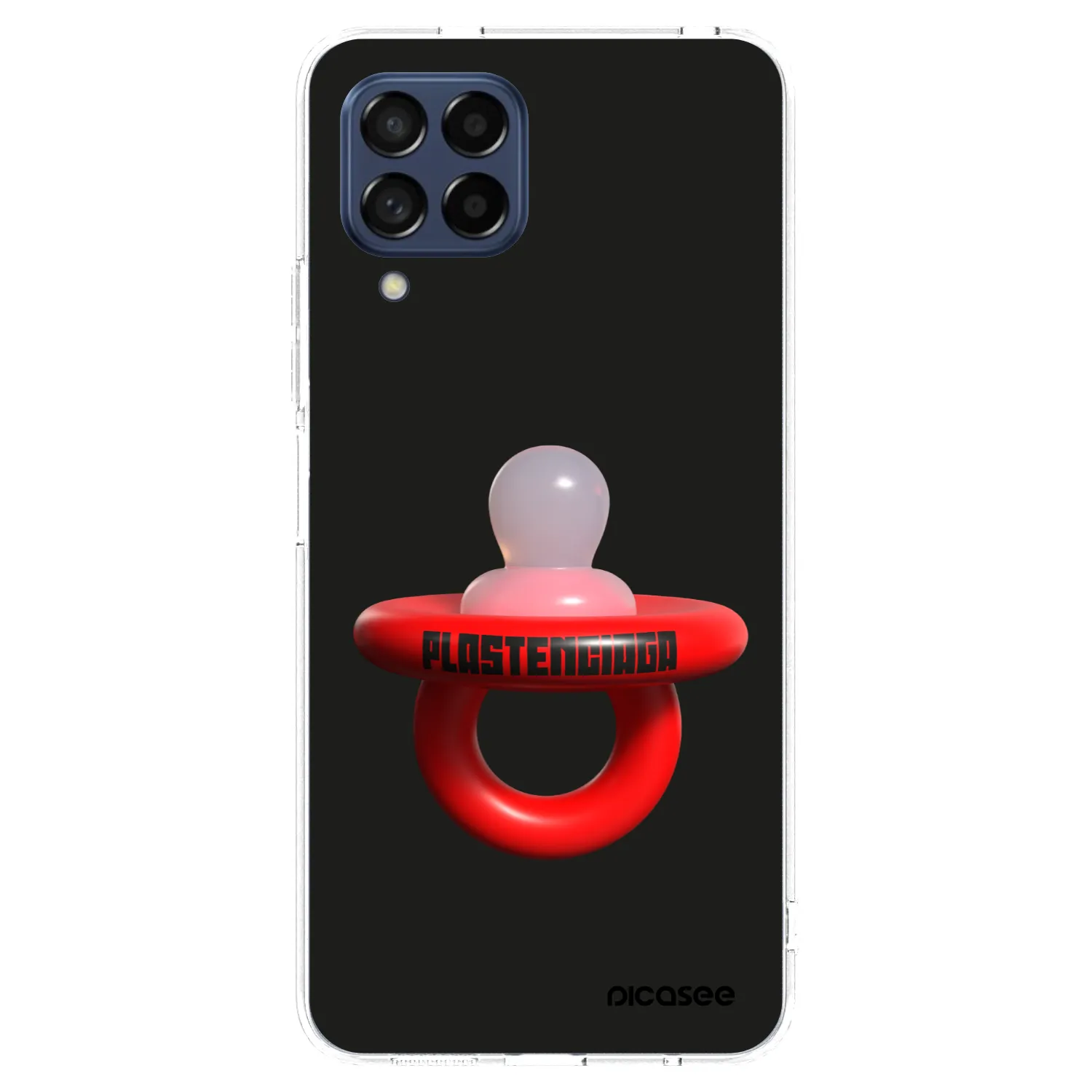 Picasee husă transparentă din silicon pentru Samsung Galaxy M53 5G - Le Dudel
