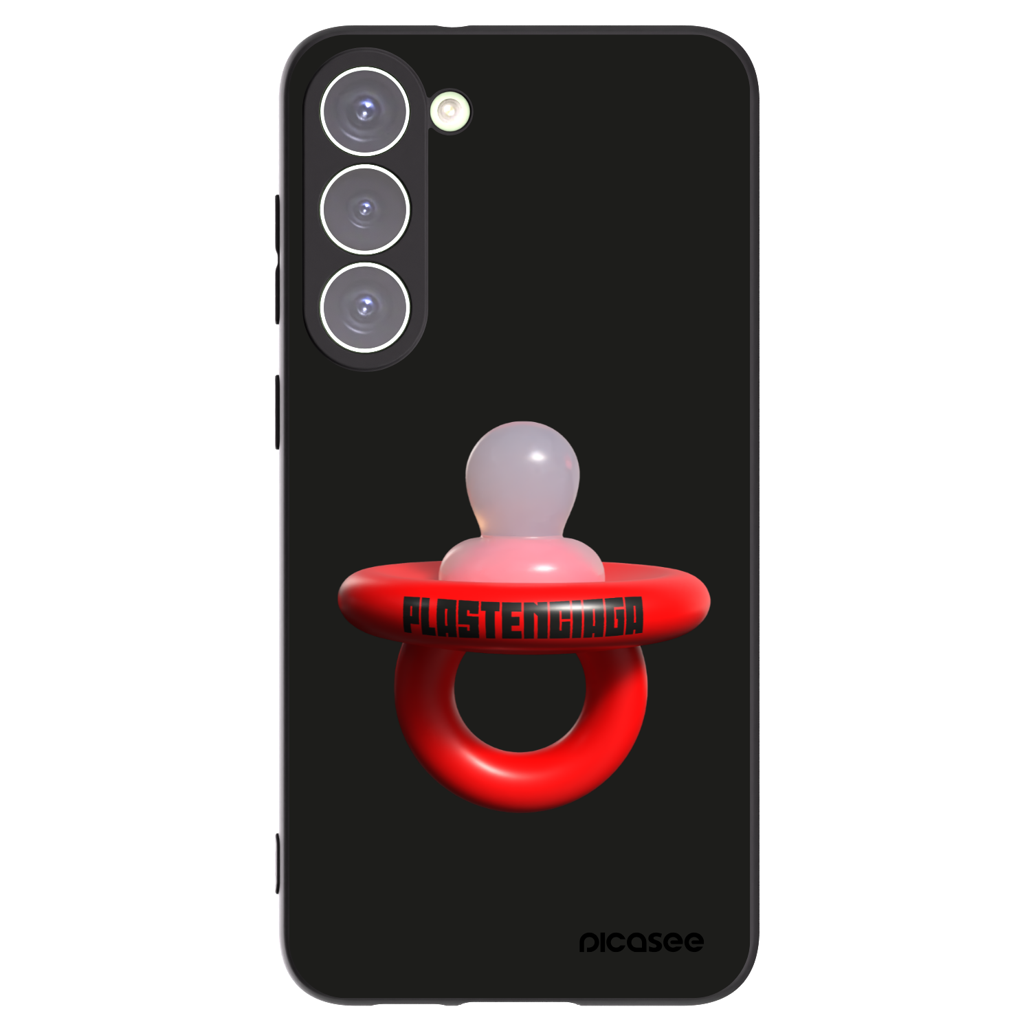 Picasee husă neagră din silicon pentru Samsung Galaxy S23+ 5G - Le Dudel