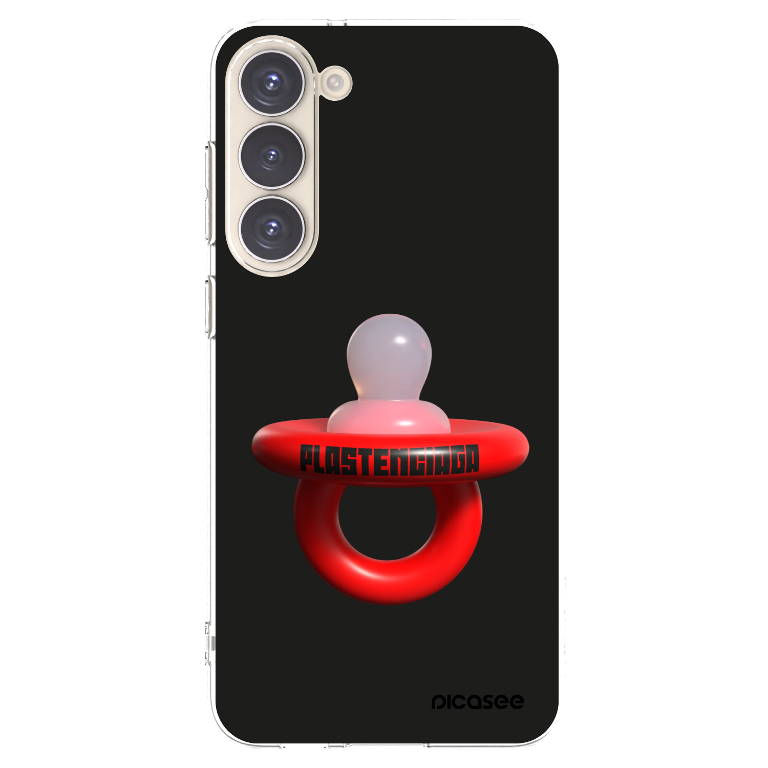 Picasee husă transparentă din silicon pentru Samsung Galaxy S23+ 5G - Le Dudel