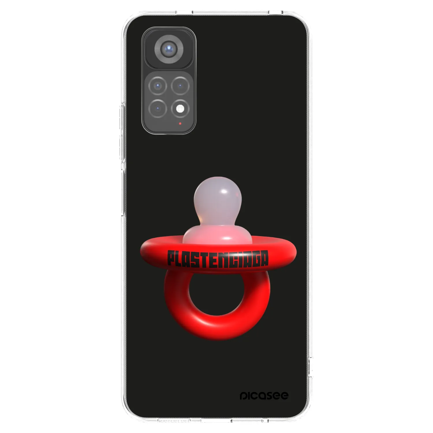 Picasee husă transparentă din silicon pentru Xiaomi Redmi Note 11S 5G - Le Dudel