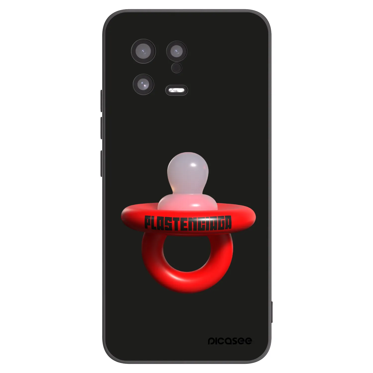 Picasee husă neagră din silicon pentru Xiaomi 13 - Le Dudel