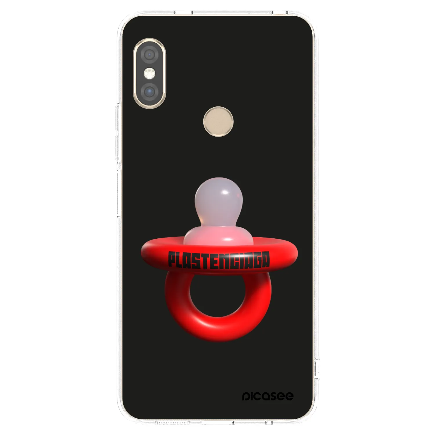 Picasee husă transparentă din silicon pentru Xiaomi Redmi Note 5 Global - Le Dudel