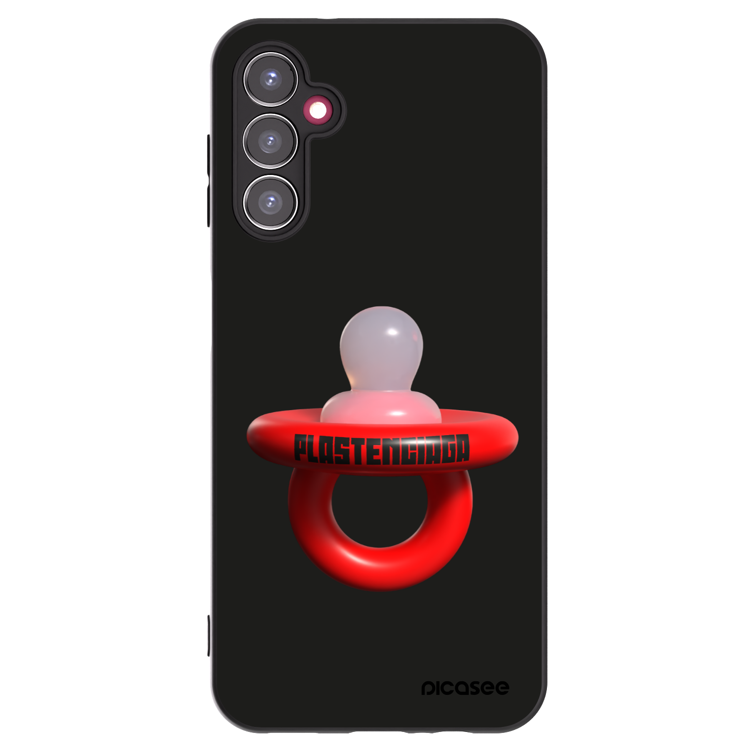Picasee husă neagră din silicon pentru Samsung Galaxy A14 5G A146P - Le Dudel