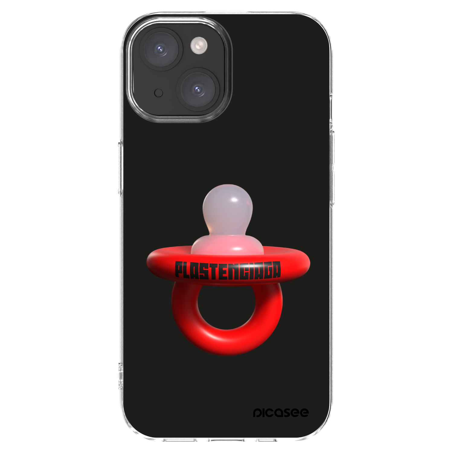 Picasee husă transparentă din silicon pentru Apple iPhone 15 - Le Dudel