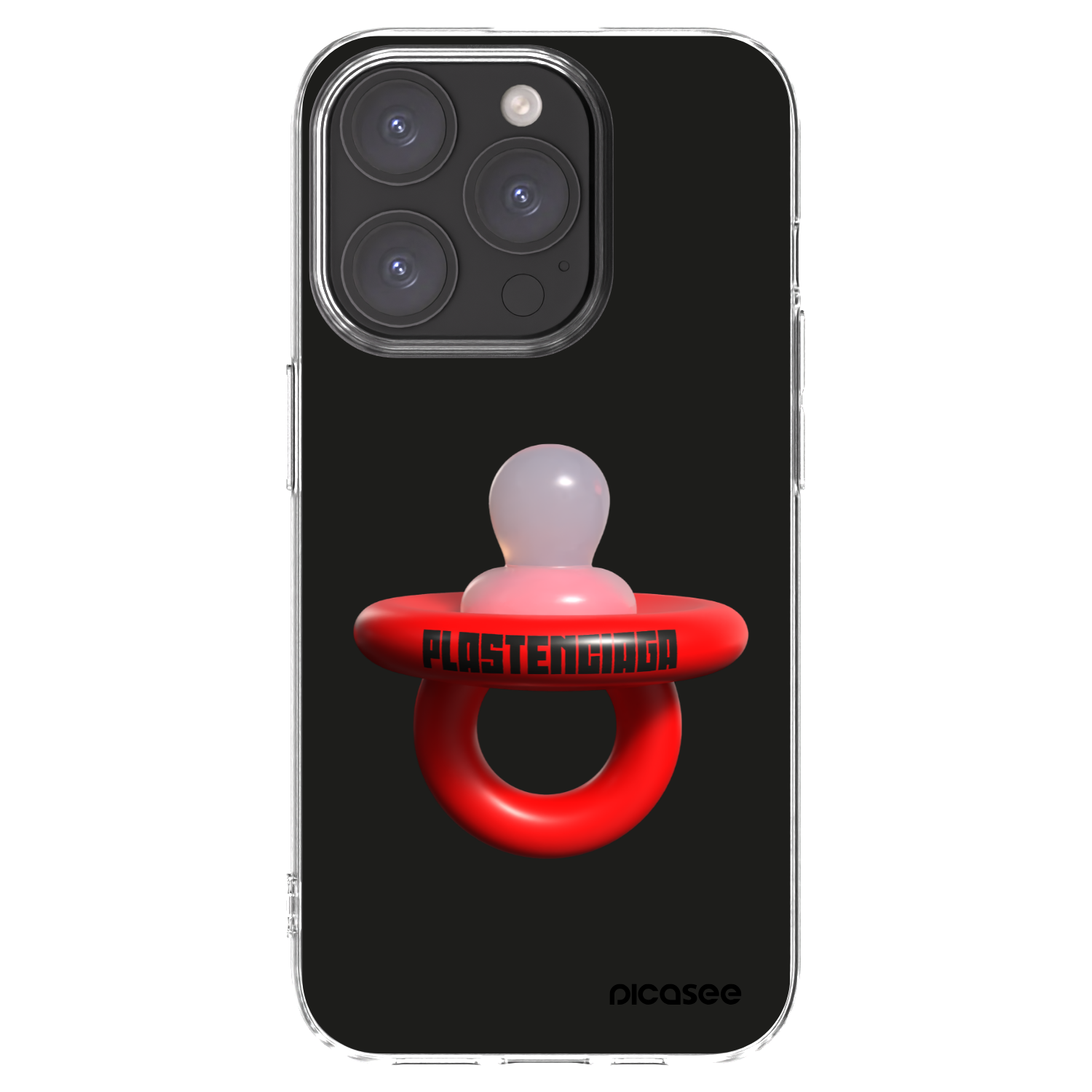 Picasee husă transparentă din silicon pentru Apple iPhone 15 Pro - Le Dudel