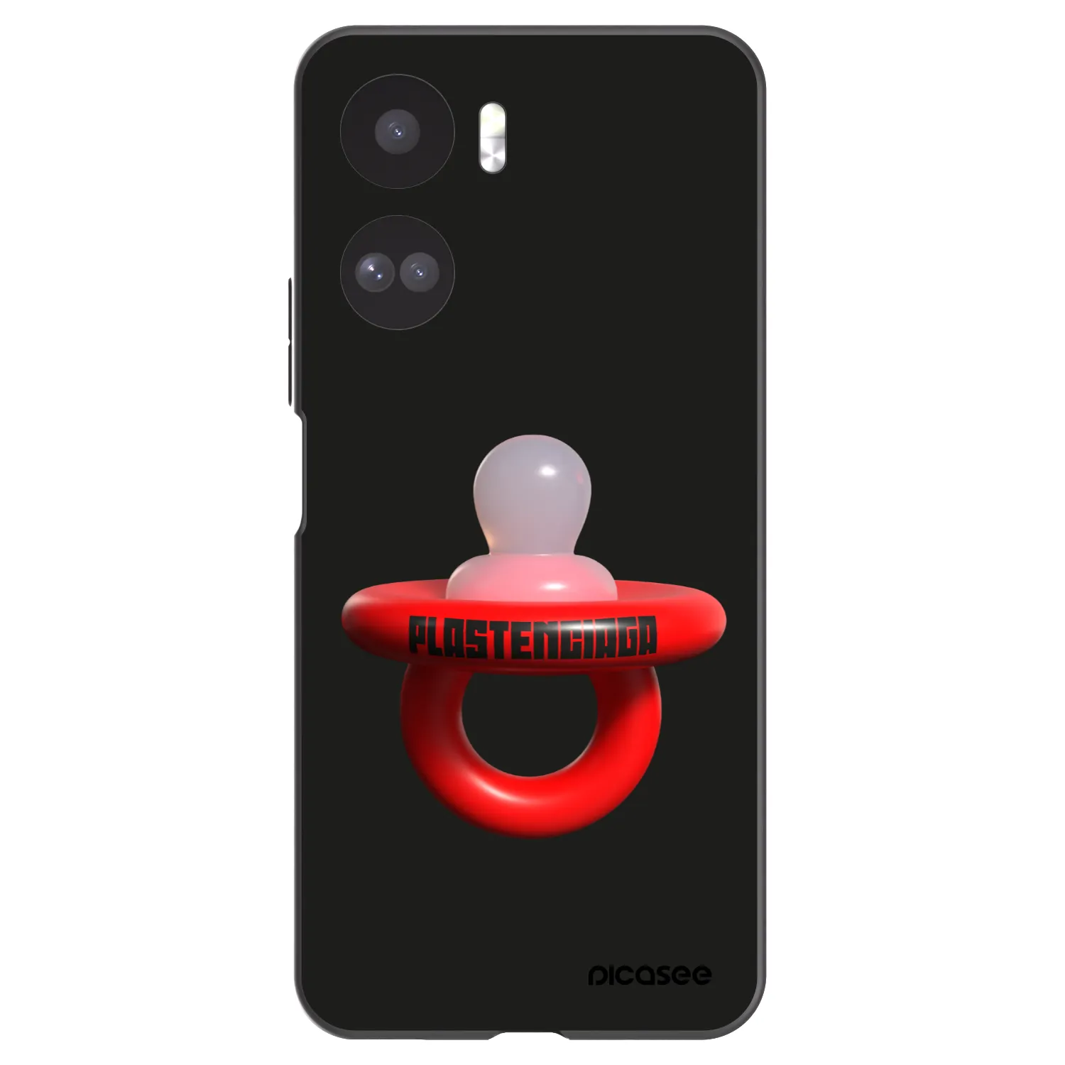 Picasee husă neagră din silicon pentru Honor 90 Lite 5G - Le Dudel