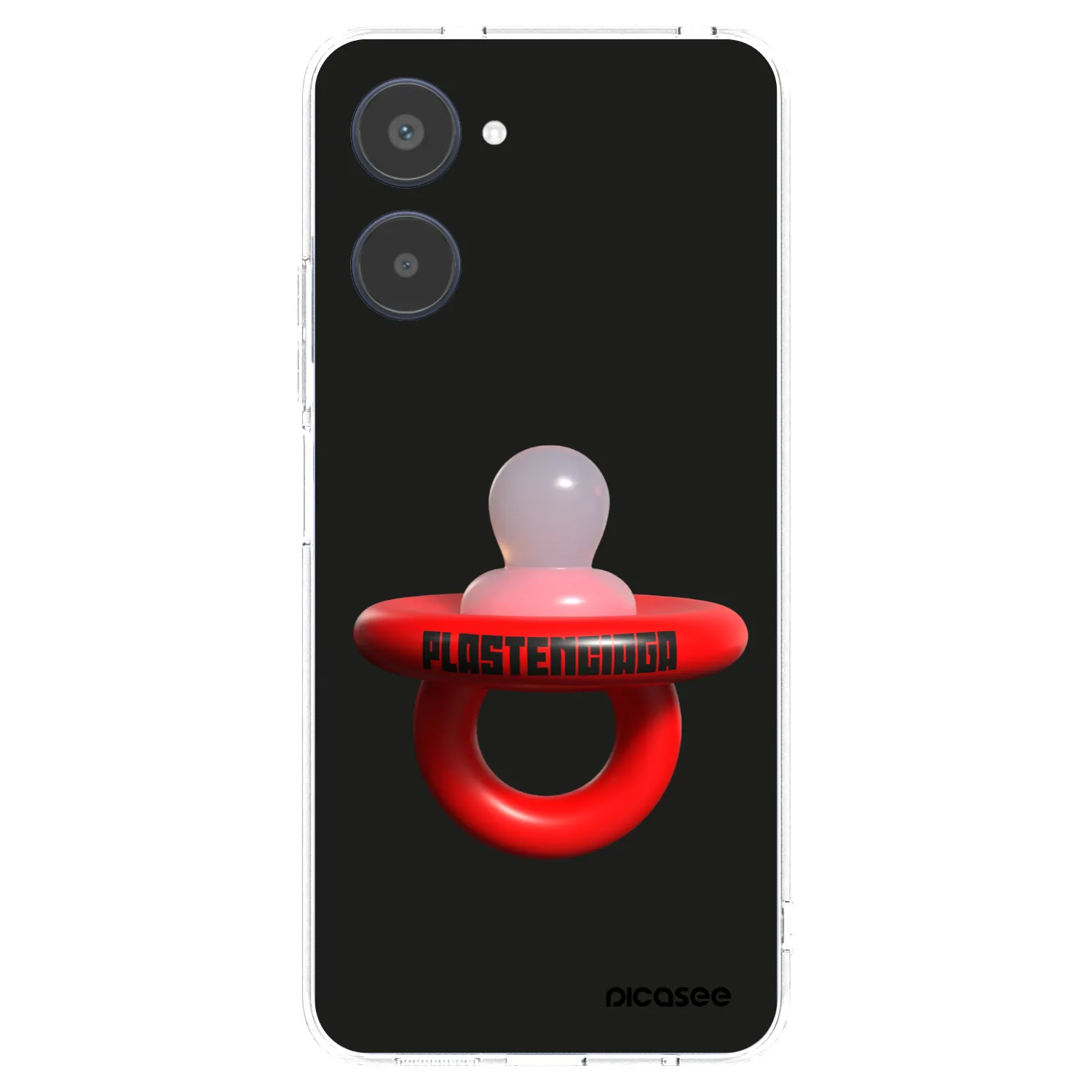 Picasee husă transparentă din silicon pentru Realme 10 4G - Le Dudel