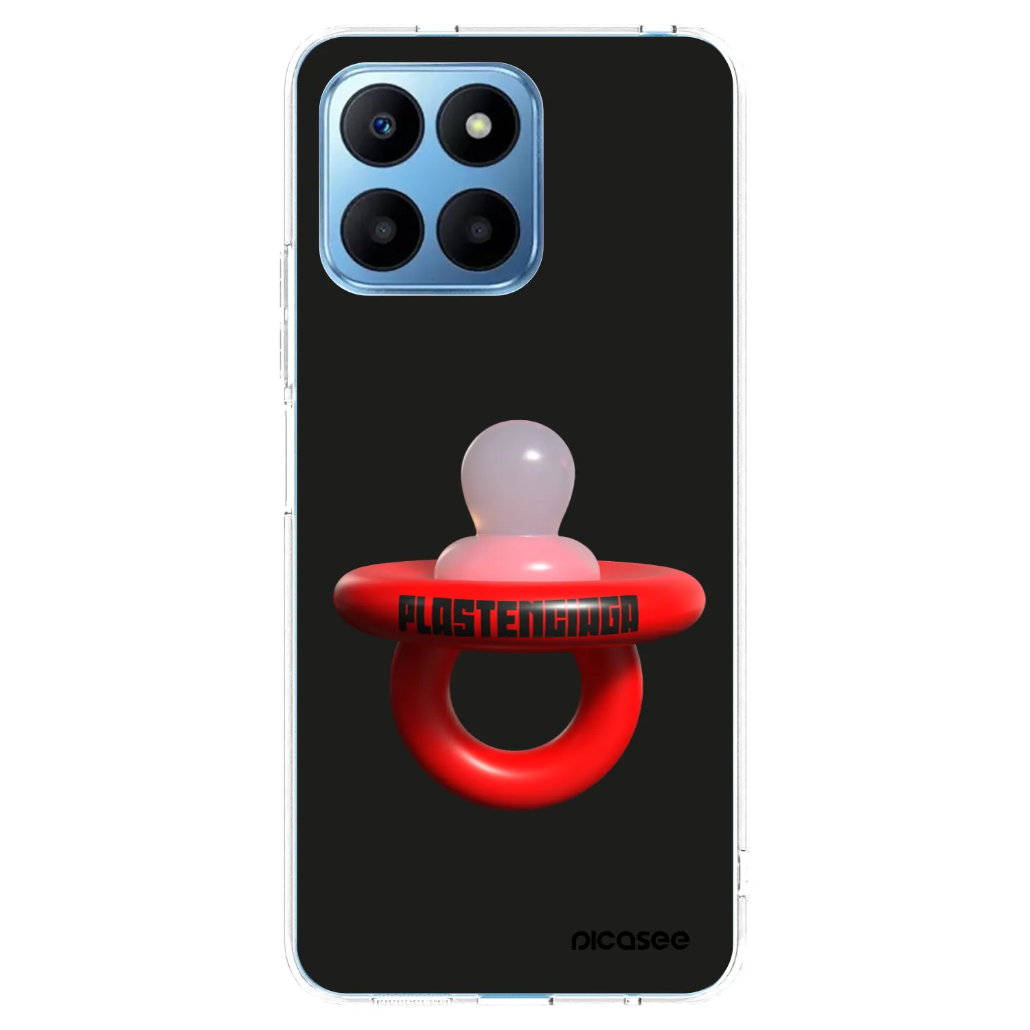 Picasee husă transparentă din silicon pentru Honor 70 Lite - Le Dudel