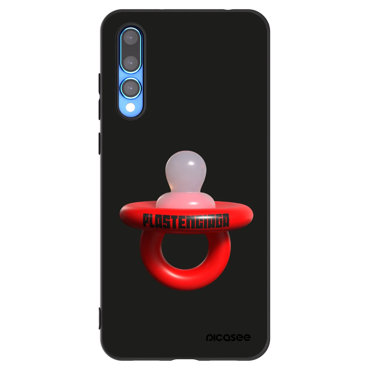 Picasee husă neagră din silicon pentru Huawei P20 Pro - Le Dudel