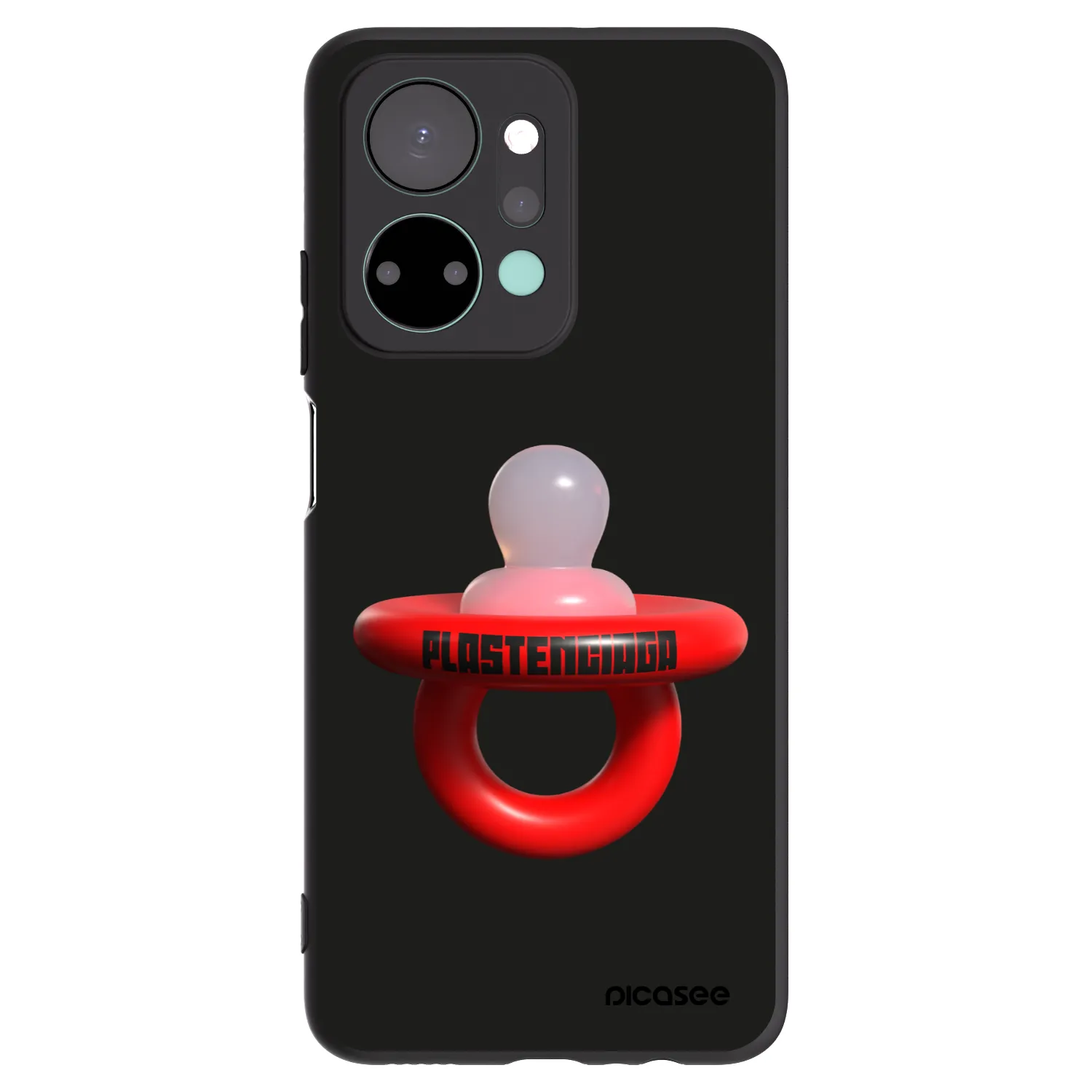 Picasee husă neagră din silicon pentru Honor X7a - Le Dudel