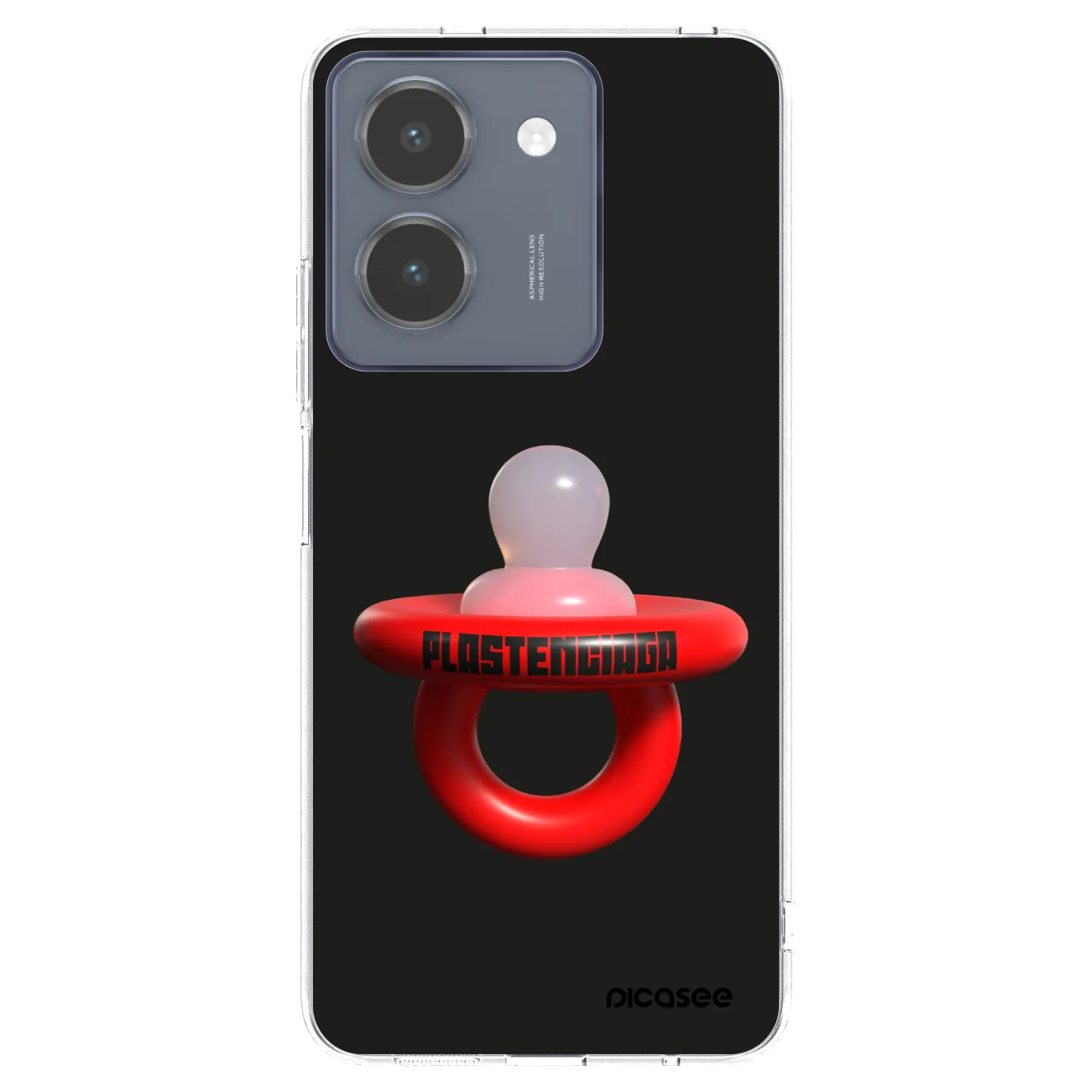 Picasee husă transparentă din silicon pentru Vivo Y36 4G - Le Dudel