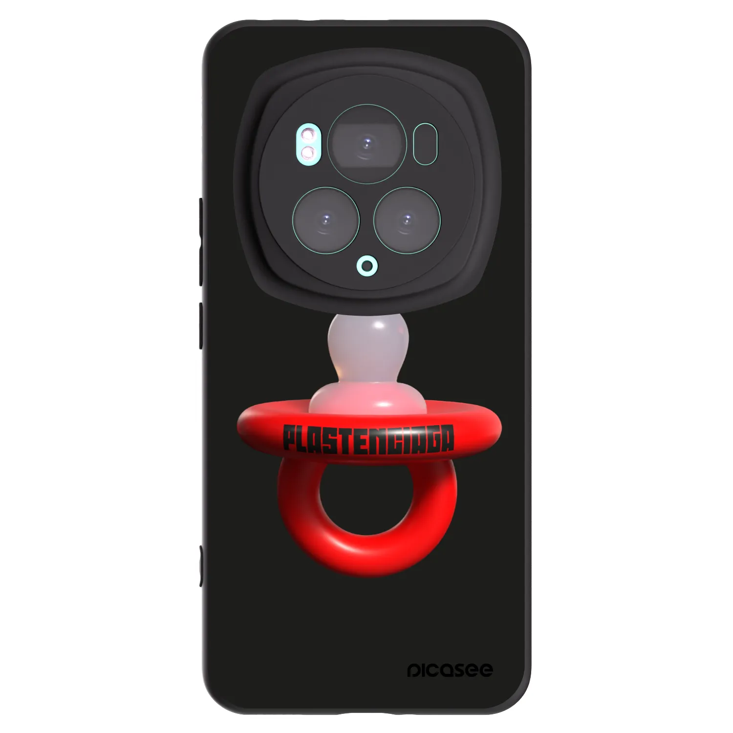 Picasee husă neagră din silicon pentru Honor Magic6 Pro - Le Dudel
