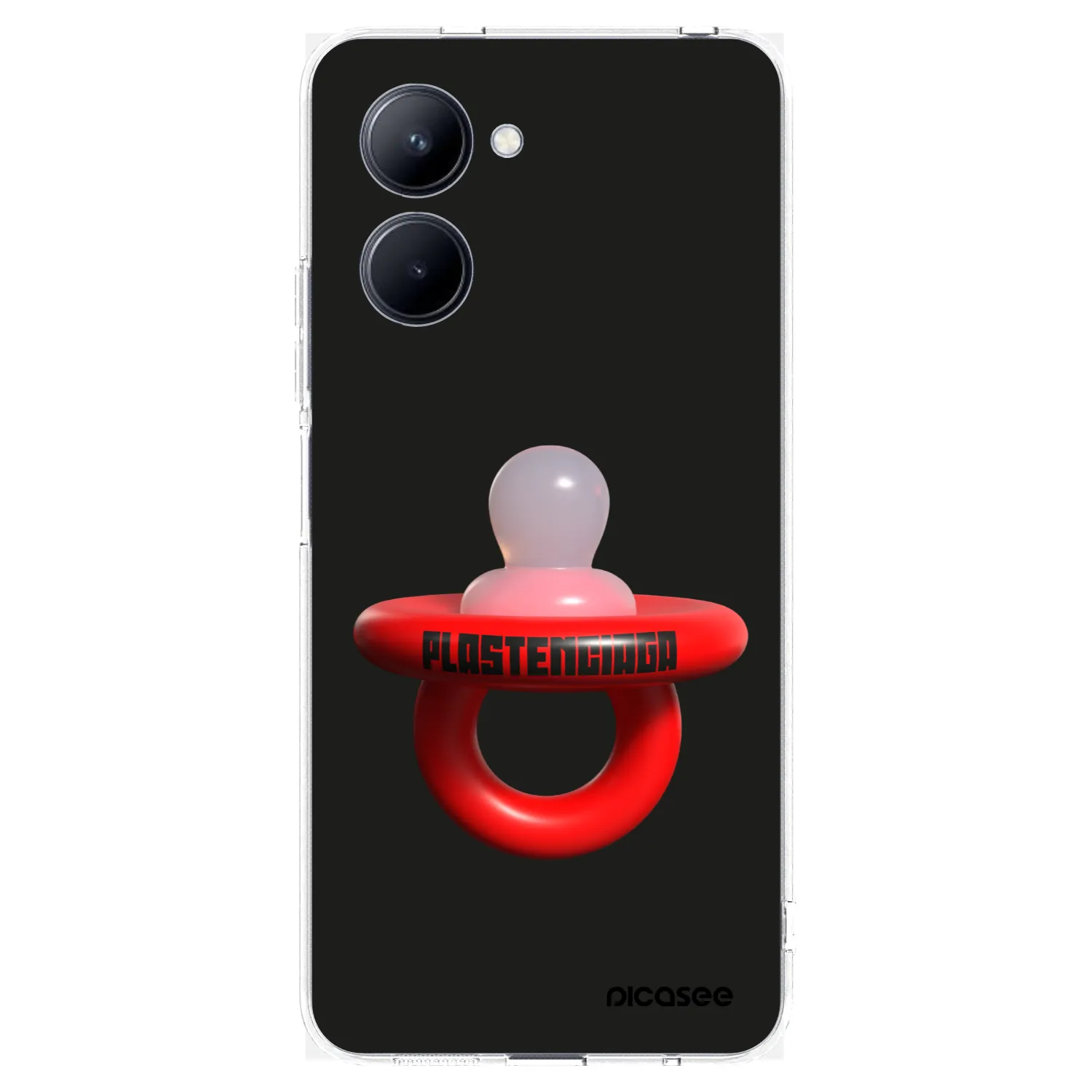 Picasee husă transparentă din silicon pentru Realme C33 (2023) - Le Dudel