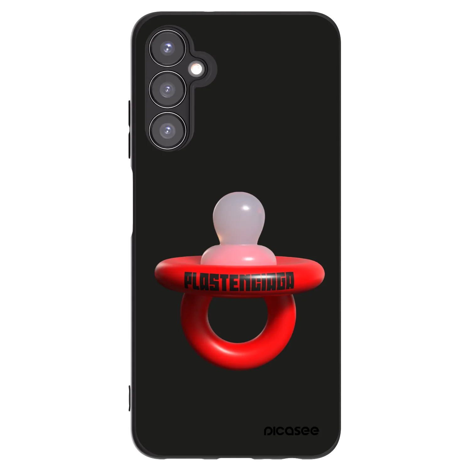 Picasee husă neagră din silicon pentru Samsung Galaxy A05s A057G - Le Dudel