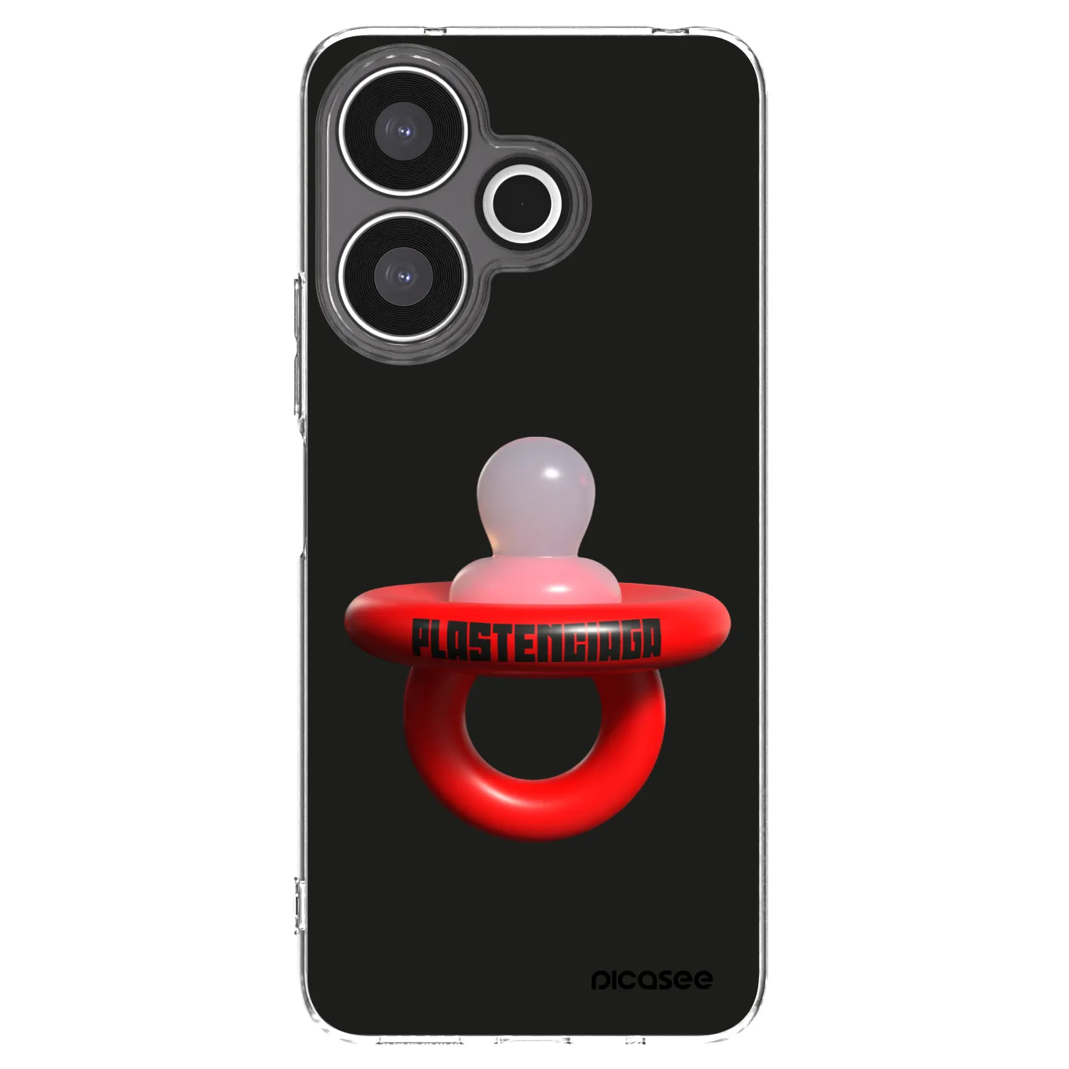 Picasee husă transparentă din silicon pentru Xiaomi Redmi 13 4G - Le Dudel