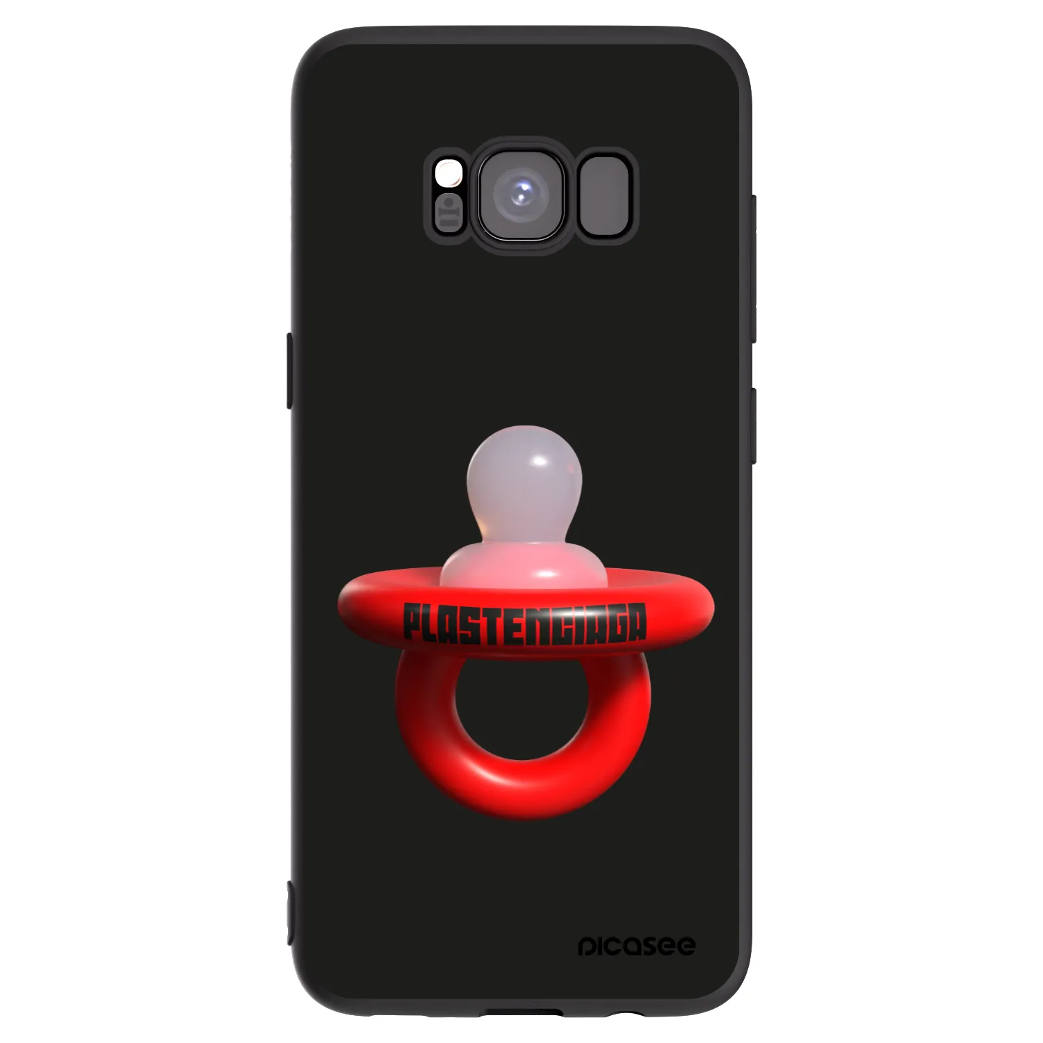 Picasee husă neagră din silicon pentru Samsung Galaxy S8 G950F - Le Dudel