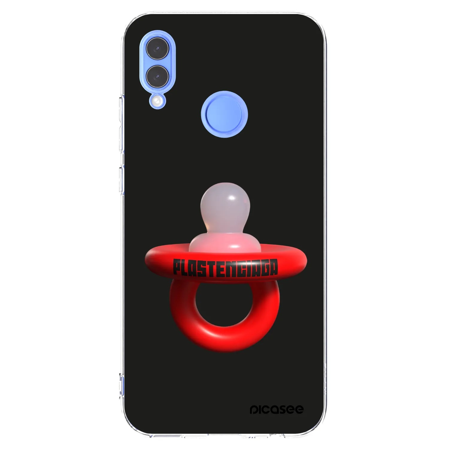 Picasee husă transparentă din silicon pentru Honor 10 Lite - Le Dudel