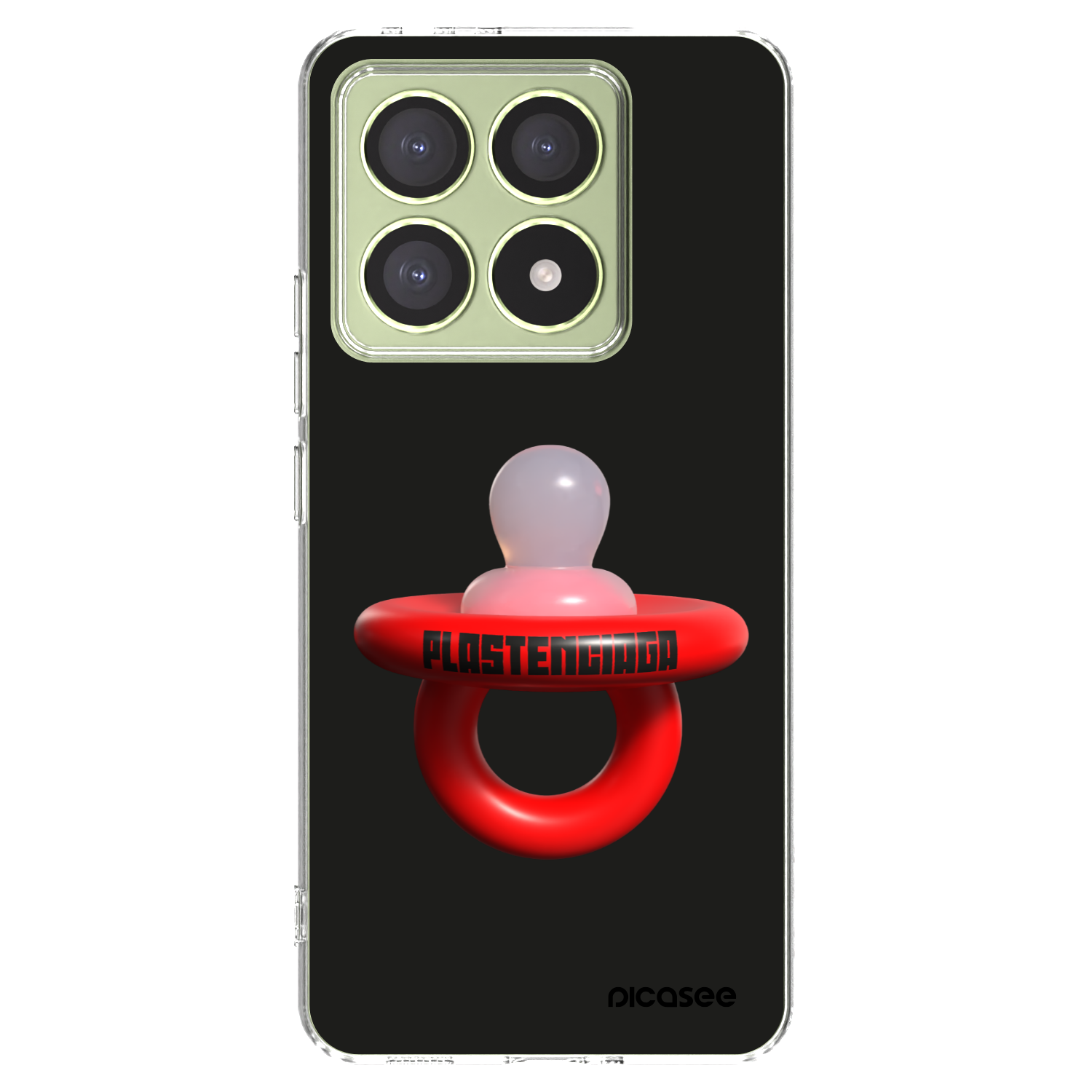 Picasee husă transparentă din silicon pentru Xiaomi 14T - Le Dudel