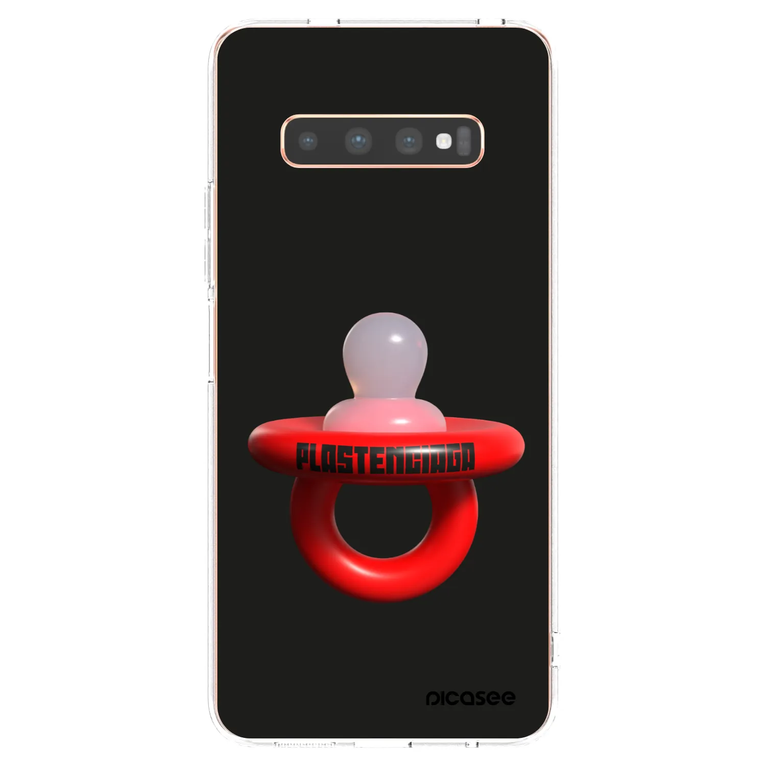 Picasee husă transparentă din silicon pentru Samsung Galaxy S10 Plus G975 - Le Dudel