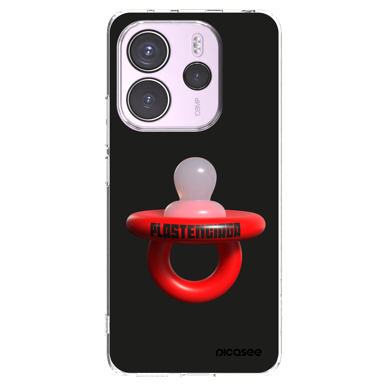 Picasee husă transparentă din silicon pentru Xiaomi Redmi Note 14 4G - Le Dudel