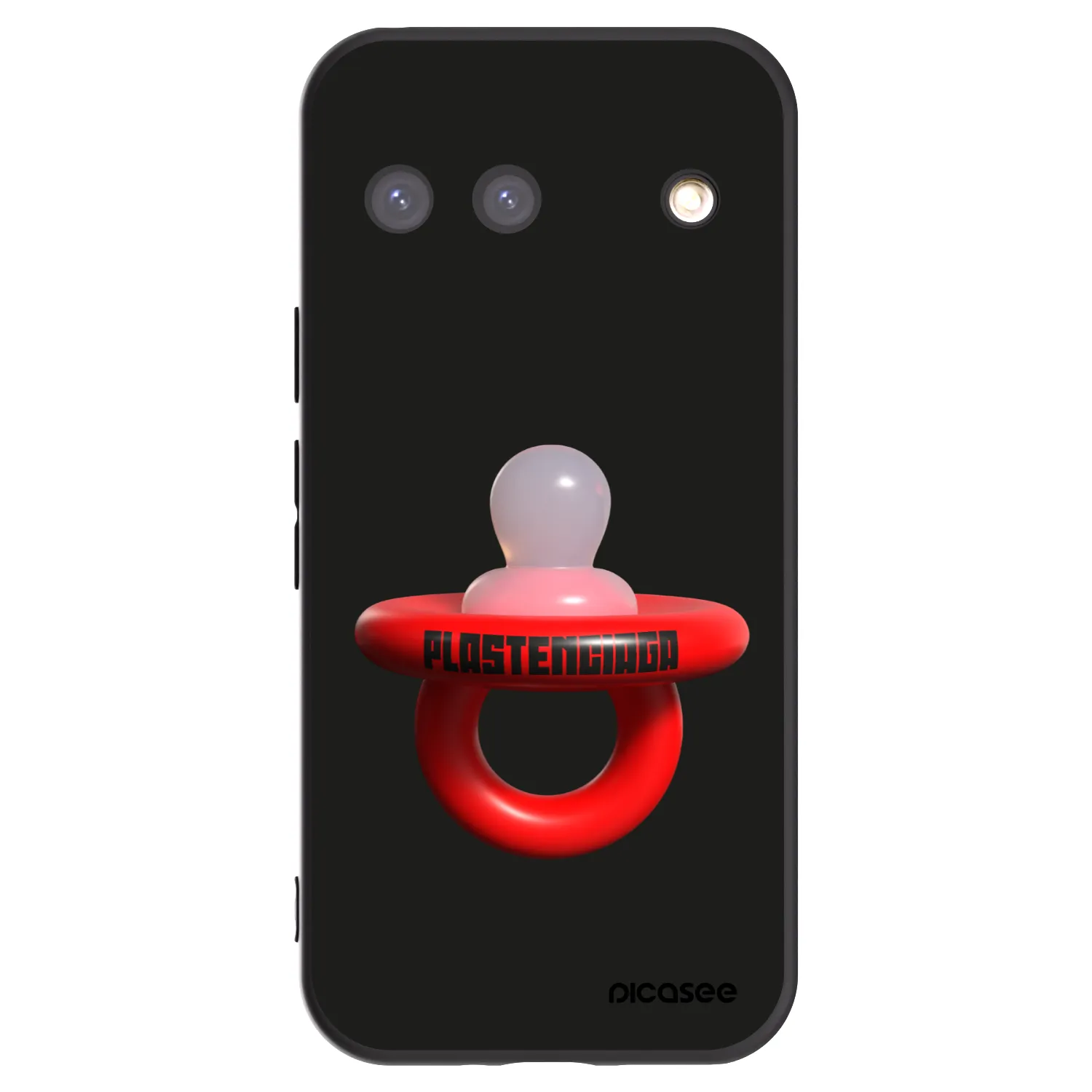 Picasee husă neagră din silicon pentru Google Pixel 9 - Le Dudel