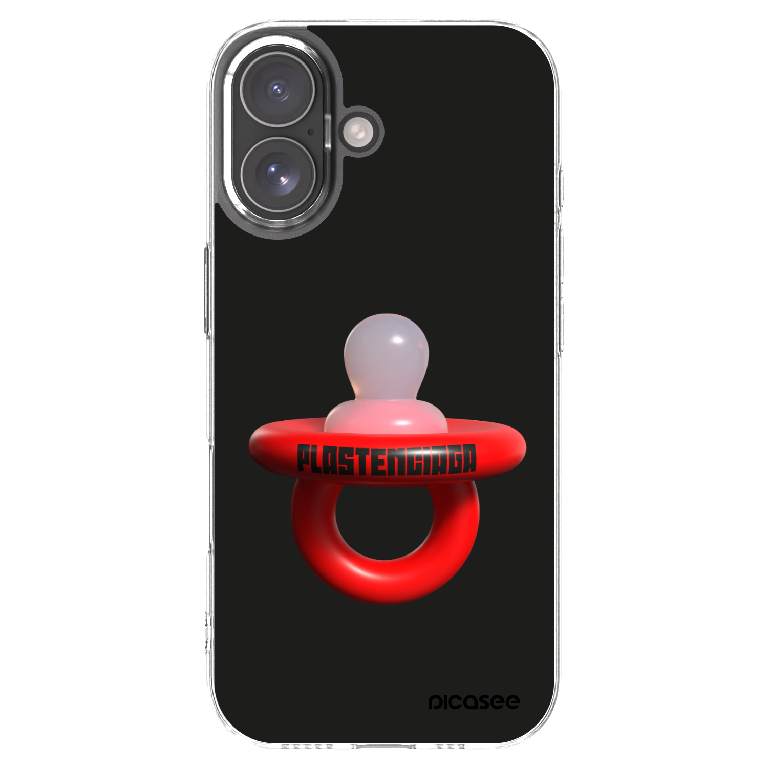 Picasee husă transparentă din silicon pentru Apple iPhone 17 - Le Dudel