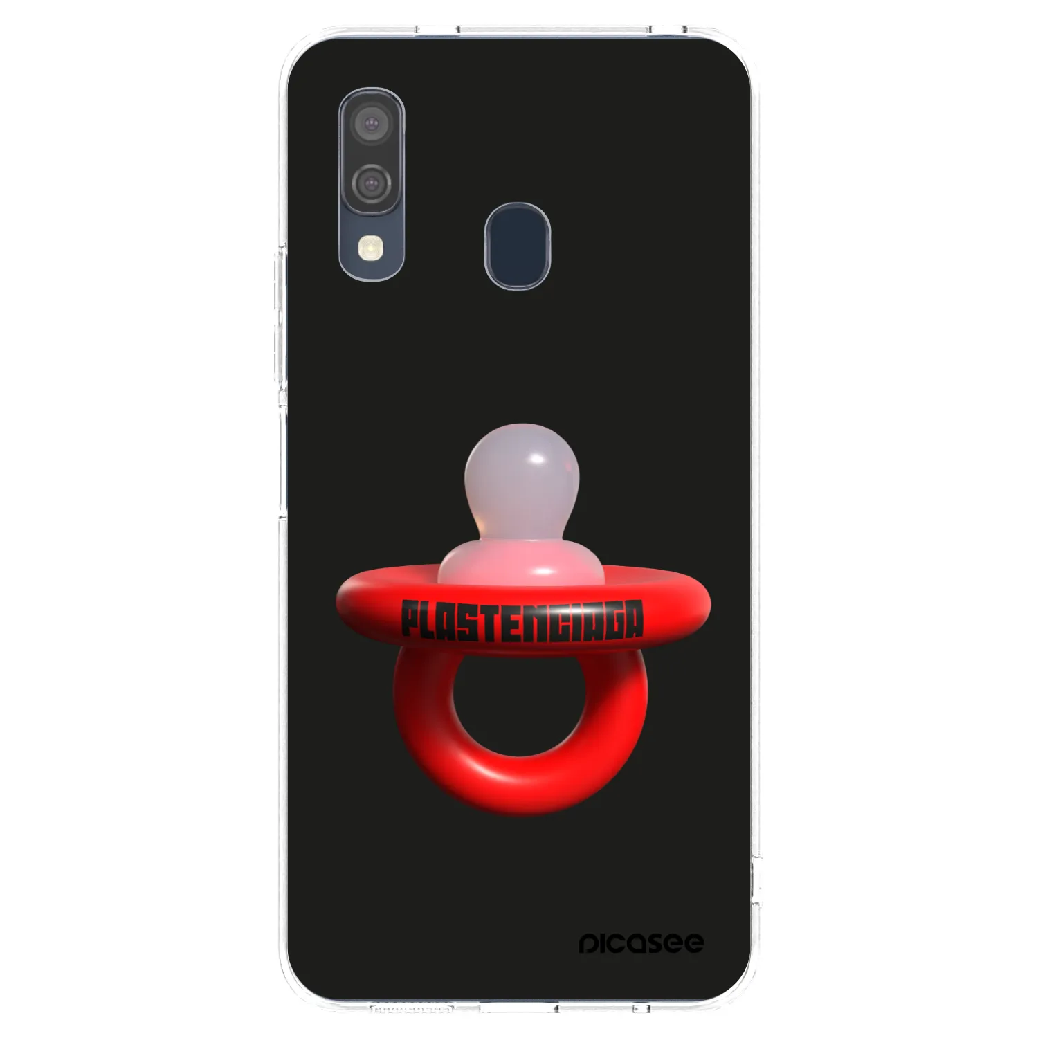 Picasee husă transparentă din silicon pentru Samsung Galaxy A40 A405F - Le Dudel