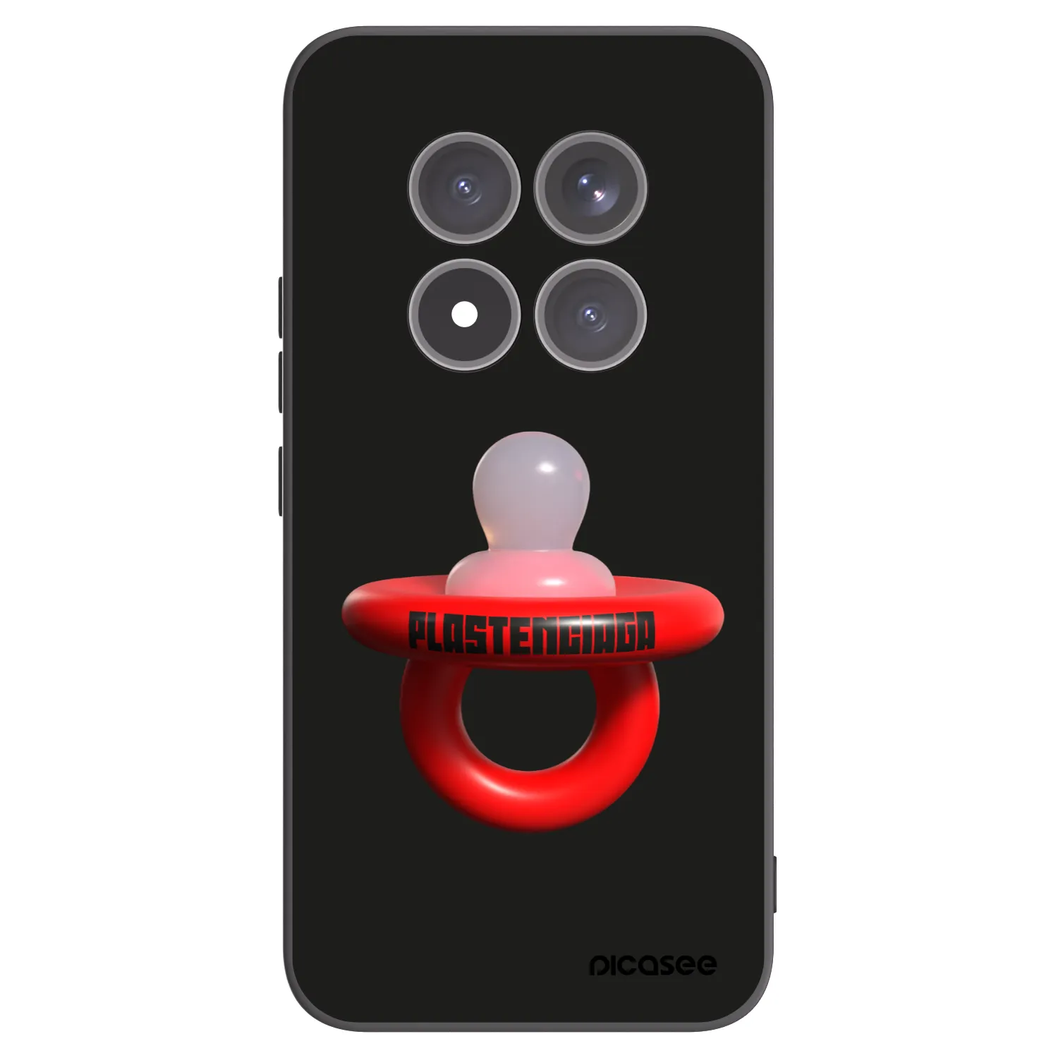 Picasee husă neagră din silicon pentru Xiaomi Redmi Note 15 Pro+ - Le Dudel