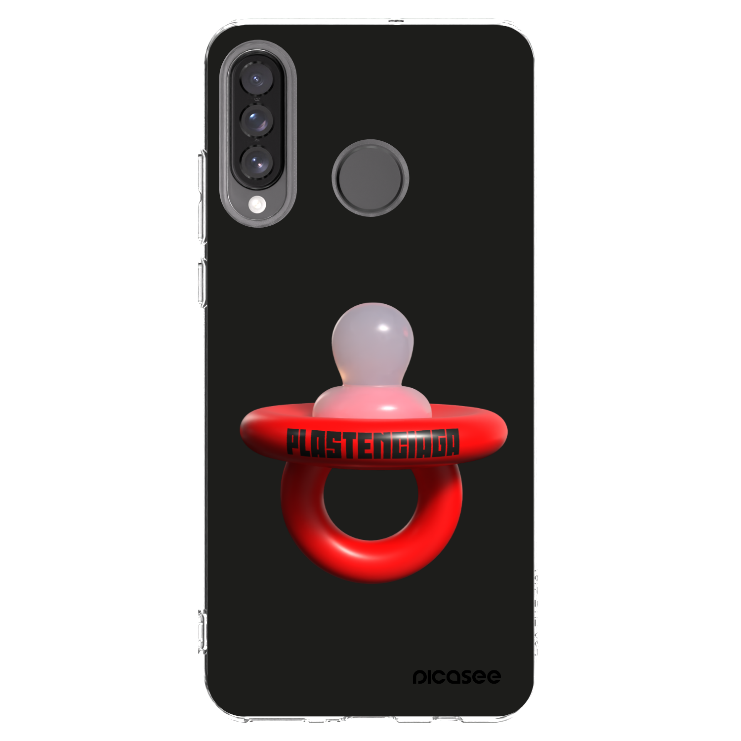 Picasee husă transparentă din silicon pentru Huawei P30 Lite - Le Dudel