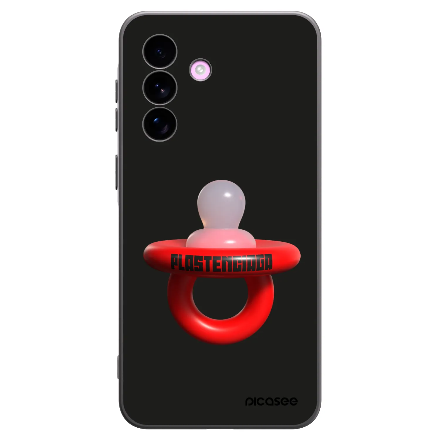 Picasee husă neagră din silicon pentru Samsung Galaxy A57 5G - Le Dudel