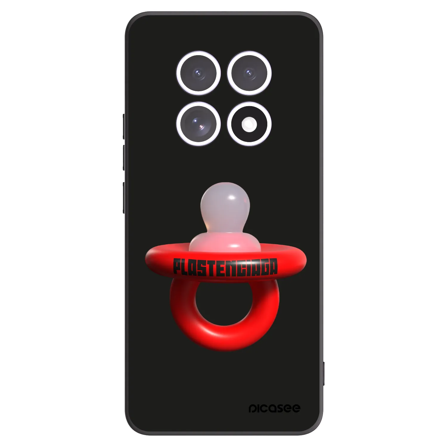 Picasee husă neagră din silicon pentru Xiaomi Redmi Note 15 5G - Le Dudel