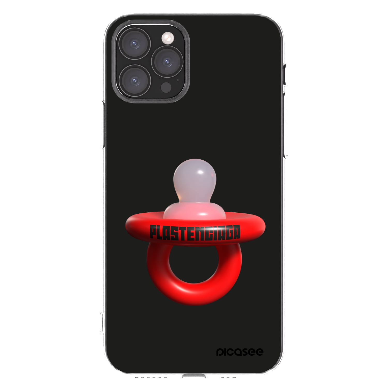 Picasee husă transparentă din silicon pentru Apple iPhone 11 Pro - Le Dudel