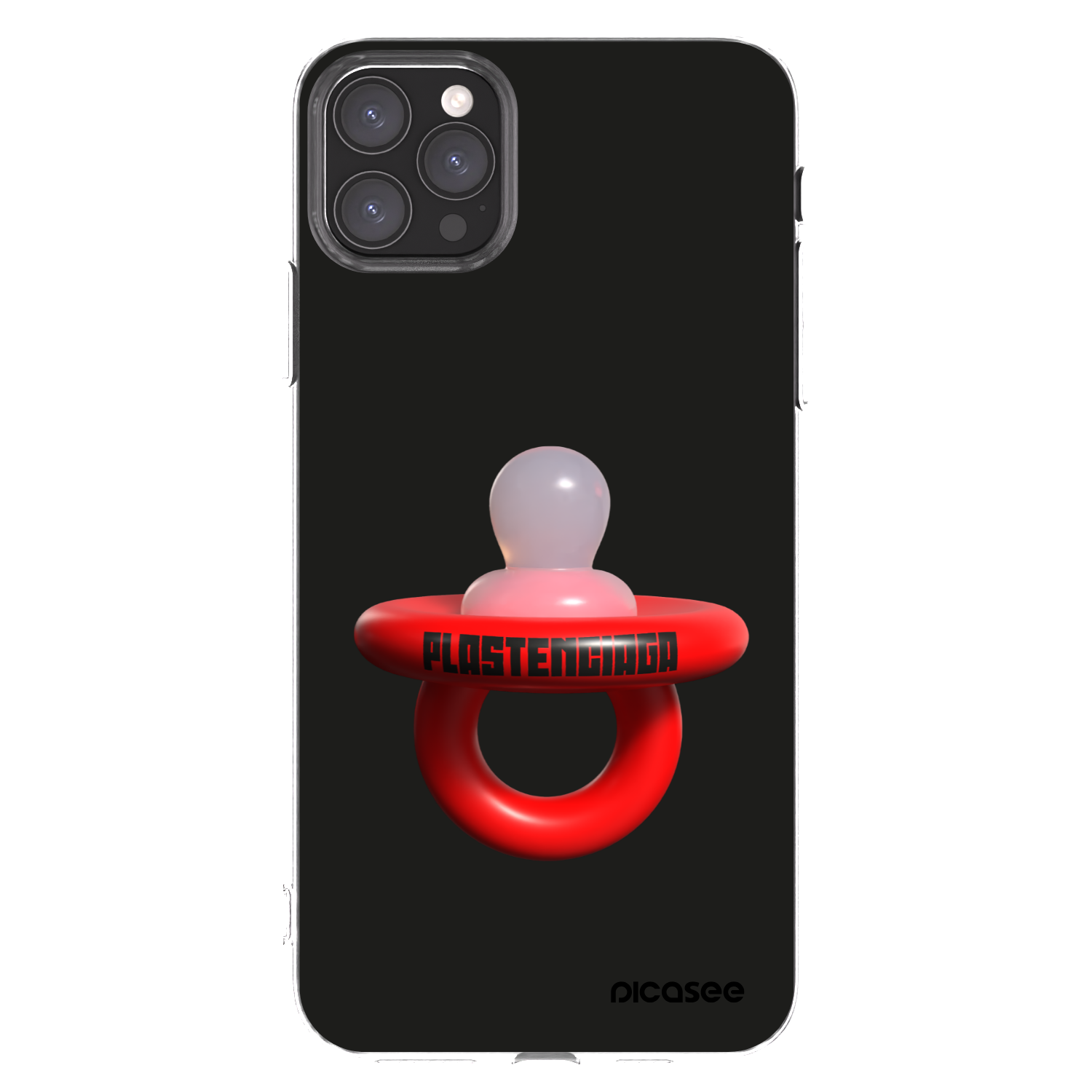 Picasee husă transparentă din silicon pentru Apple iPhone 11 Pro Max - Le Dudel