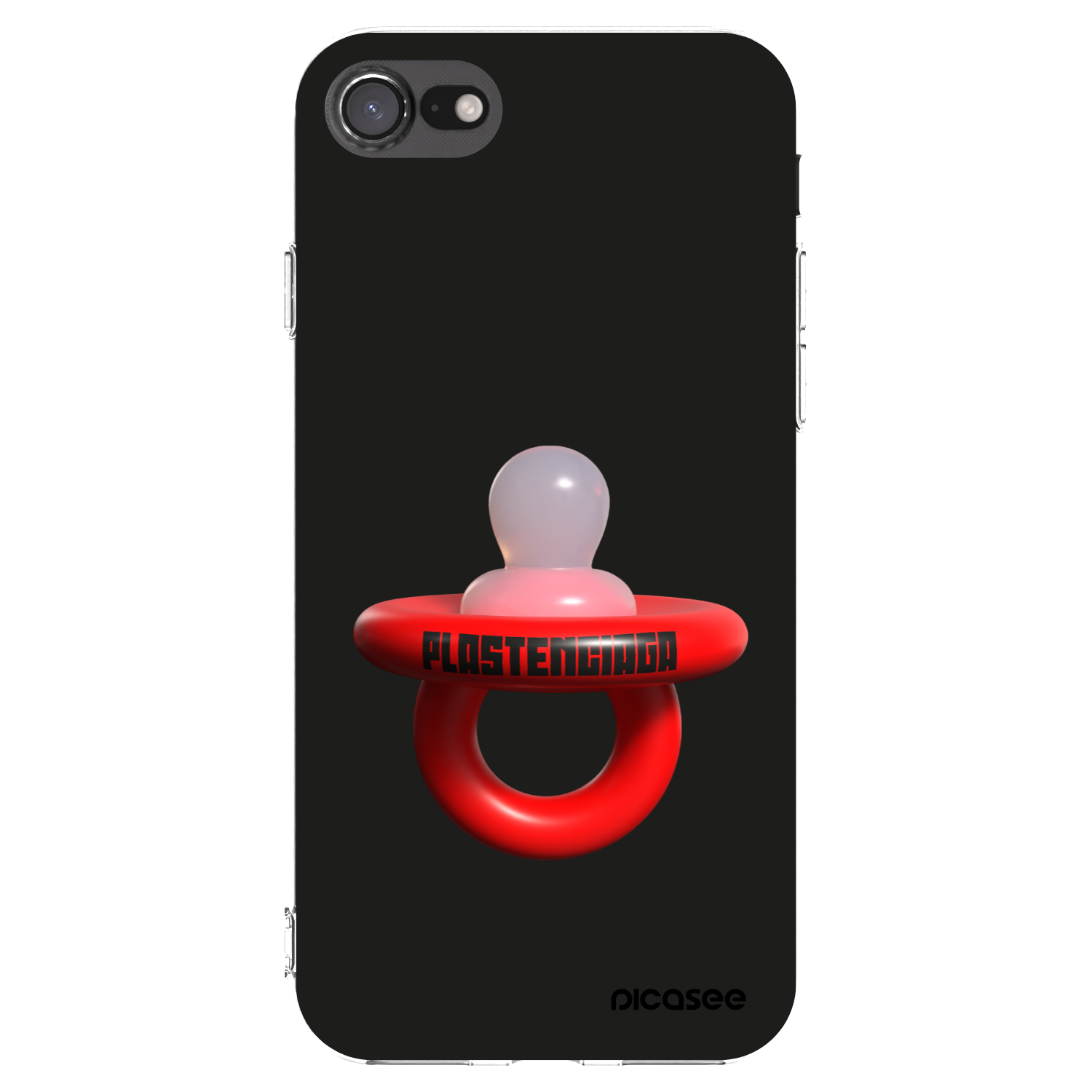 Picasee husă transparentă din silicon pentru Apple iPhone 8 - Le Dudel