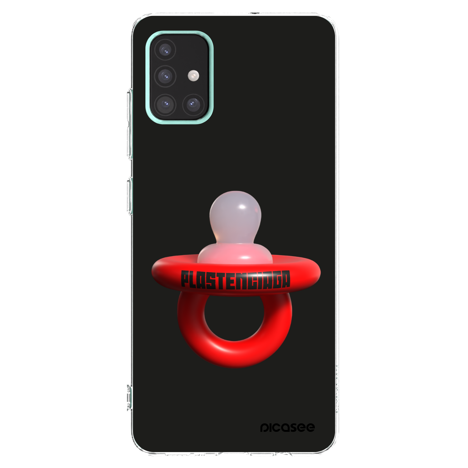 Picasee husă transparentă din silicon pentru Samsung Galaxy A51 A515F - Le Dudel