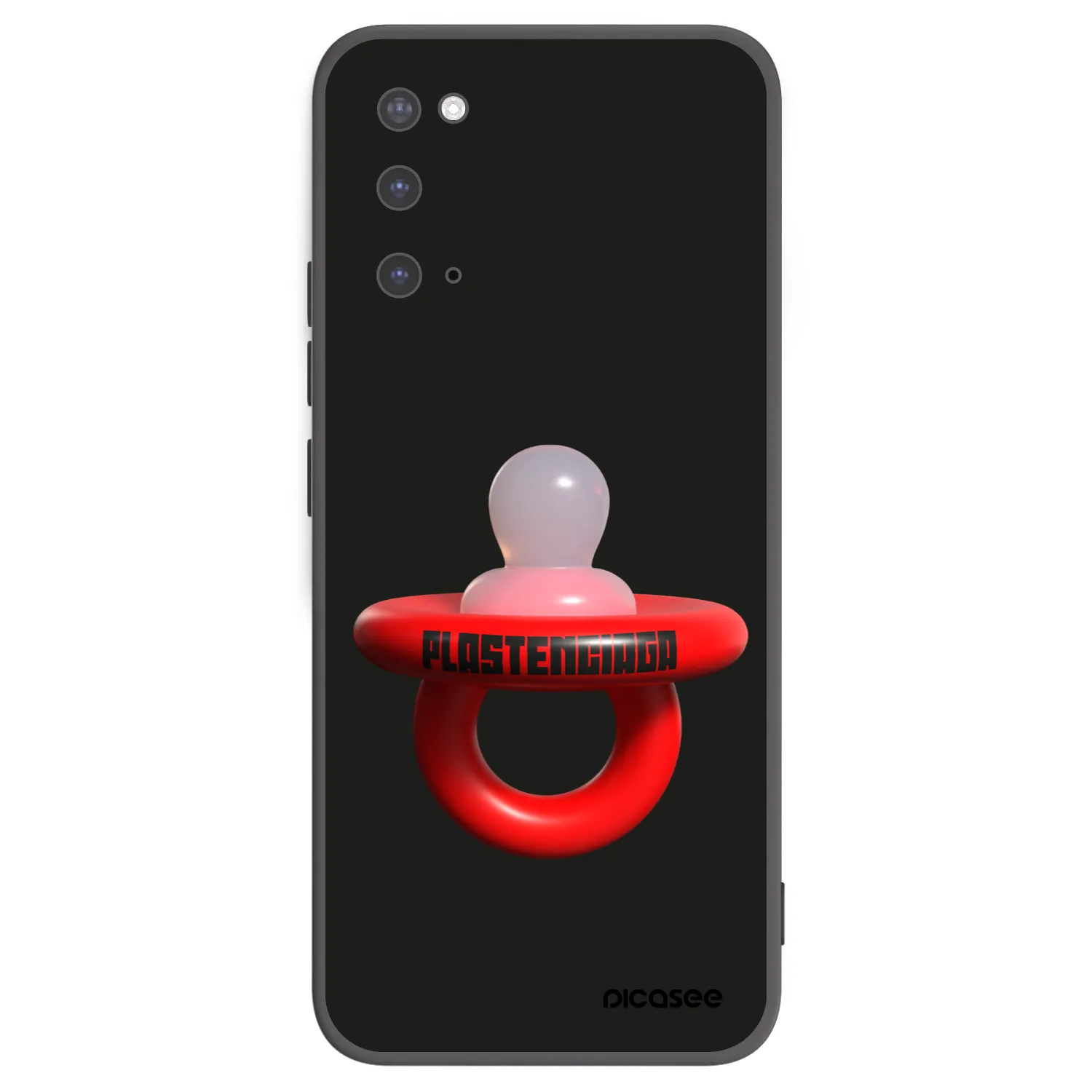 Picasee husă neagră din silicon pentru Samsung Galaxy S20 G980F - Le Dudel