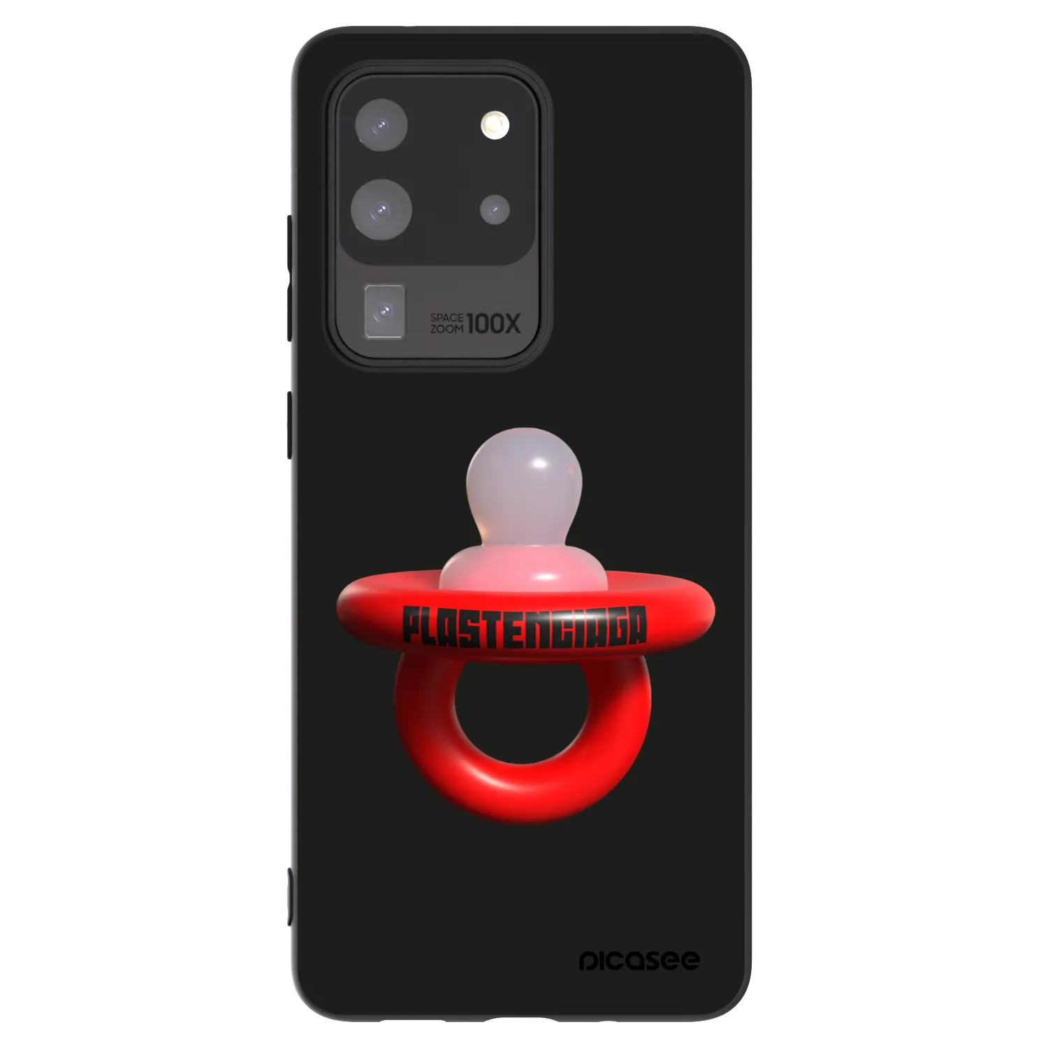 Picasee husă neagră din silicon pentru Samsung Galaxy S20 Ultra 5G G988F - Le Dudel
