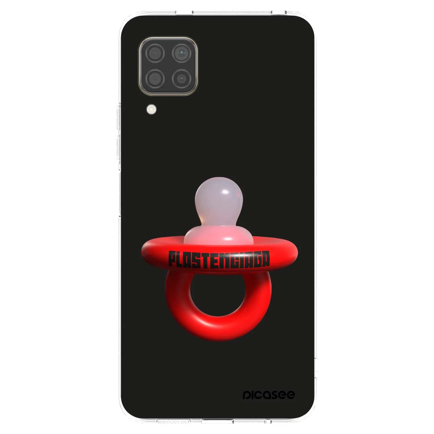 Picasee husă transparentă din silicon pentru Huawei P40 Lite - Le Dudel